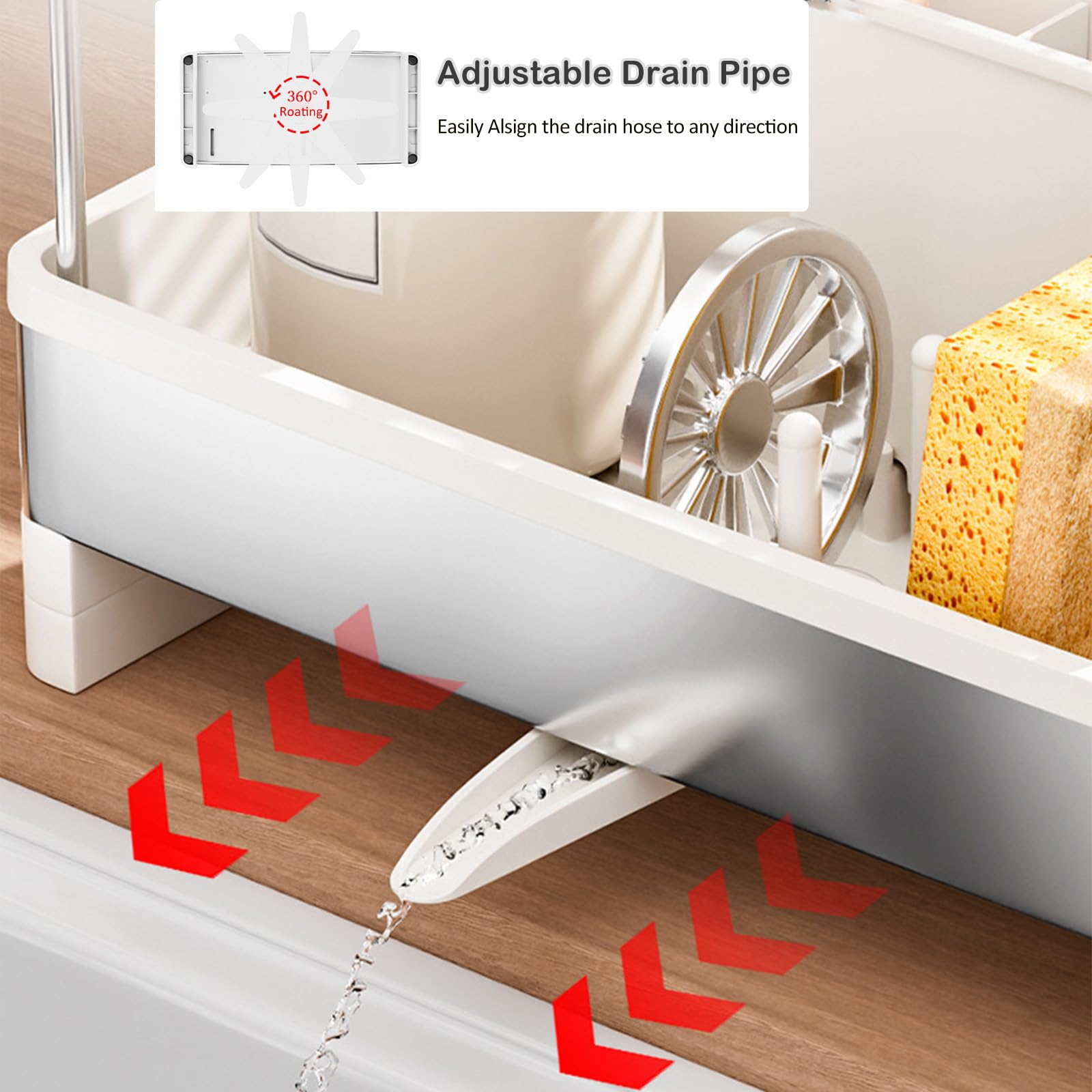 Sponge Holder for Kitchen Sink