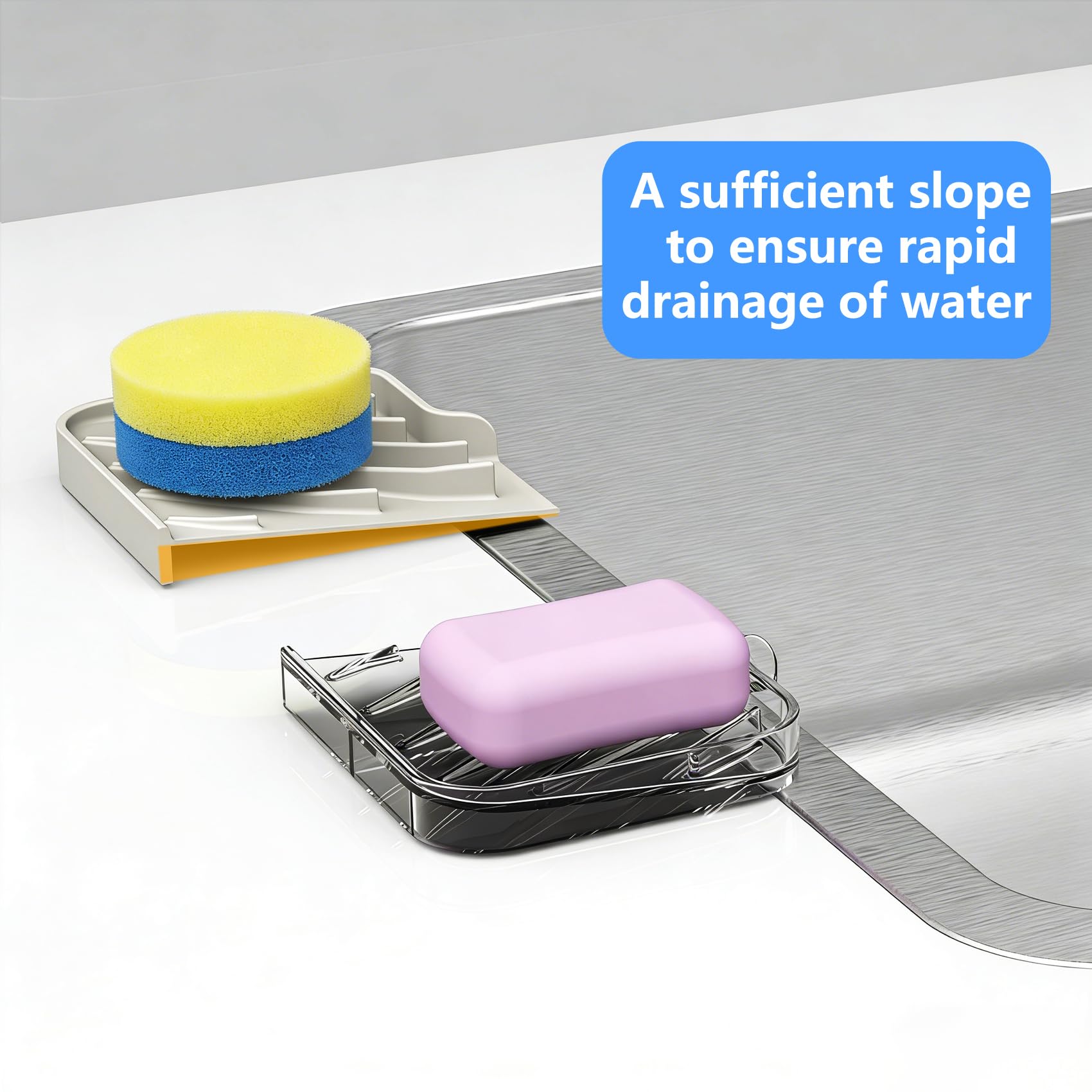 Sponge Holder for Kitchen Sink