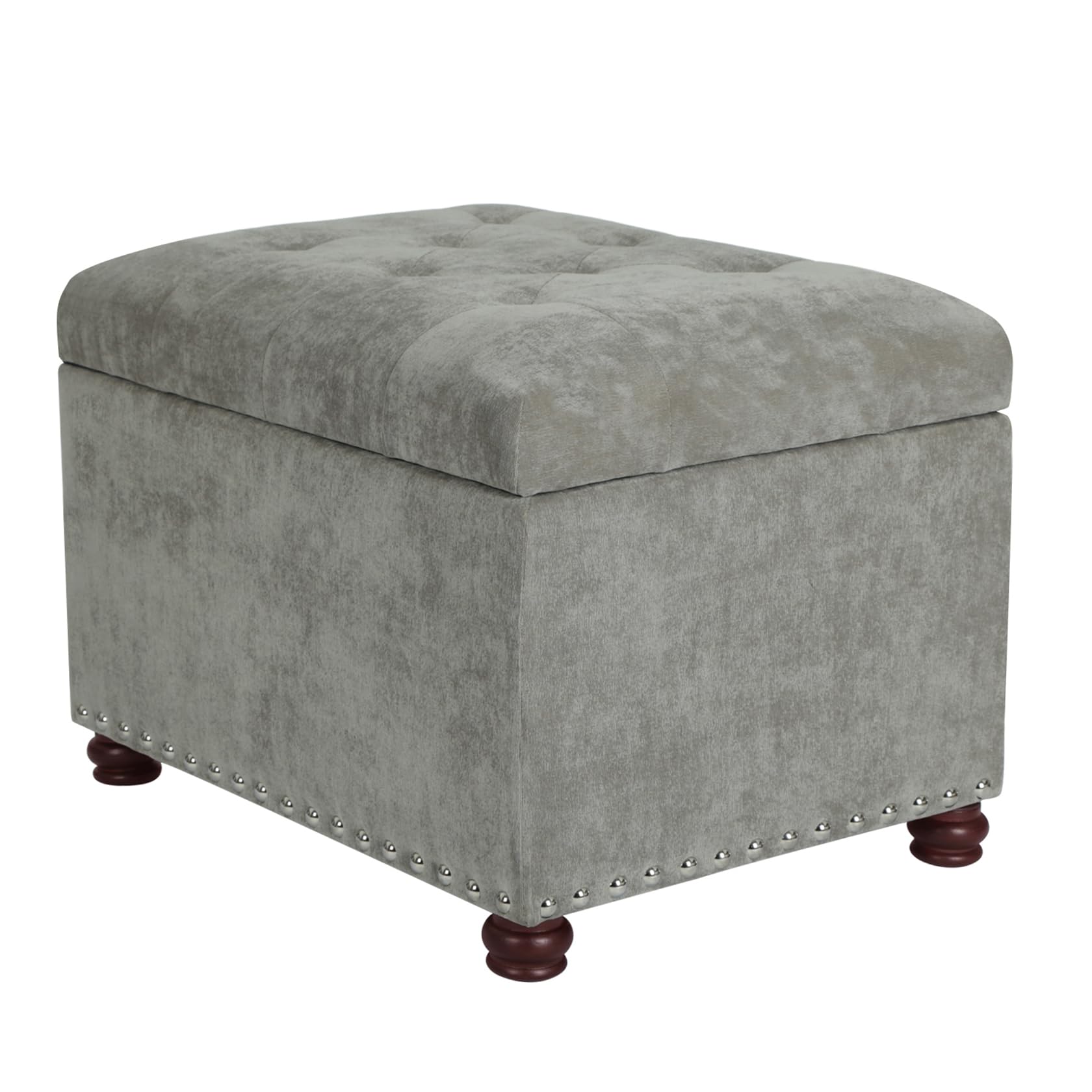 Storage Ottoman Foot Rest Stool