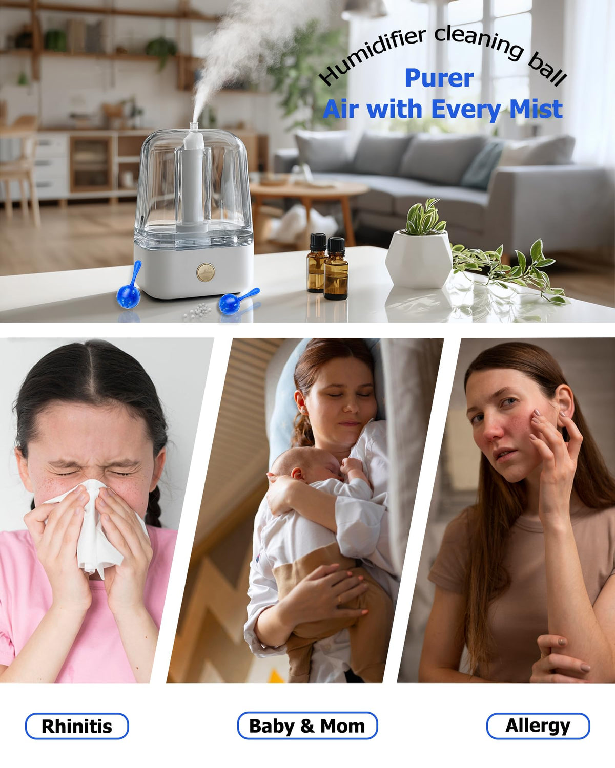 16 Pack Humidifier Cleaner Anti (16 Conut)