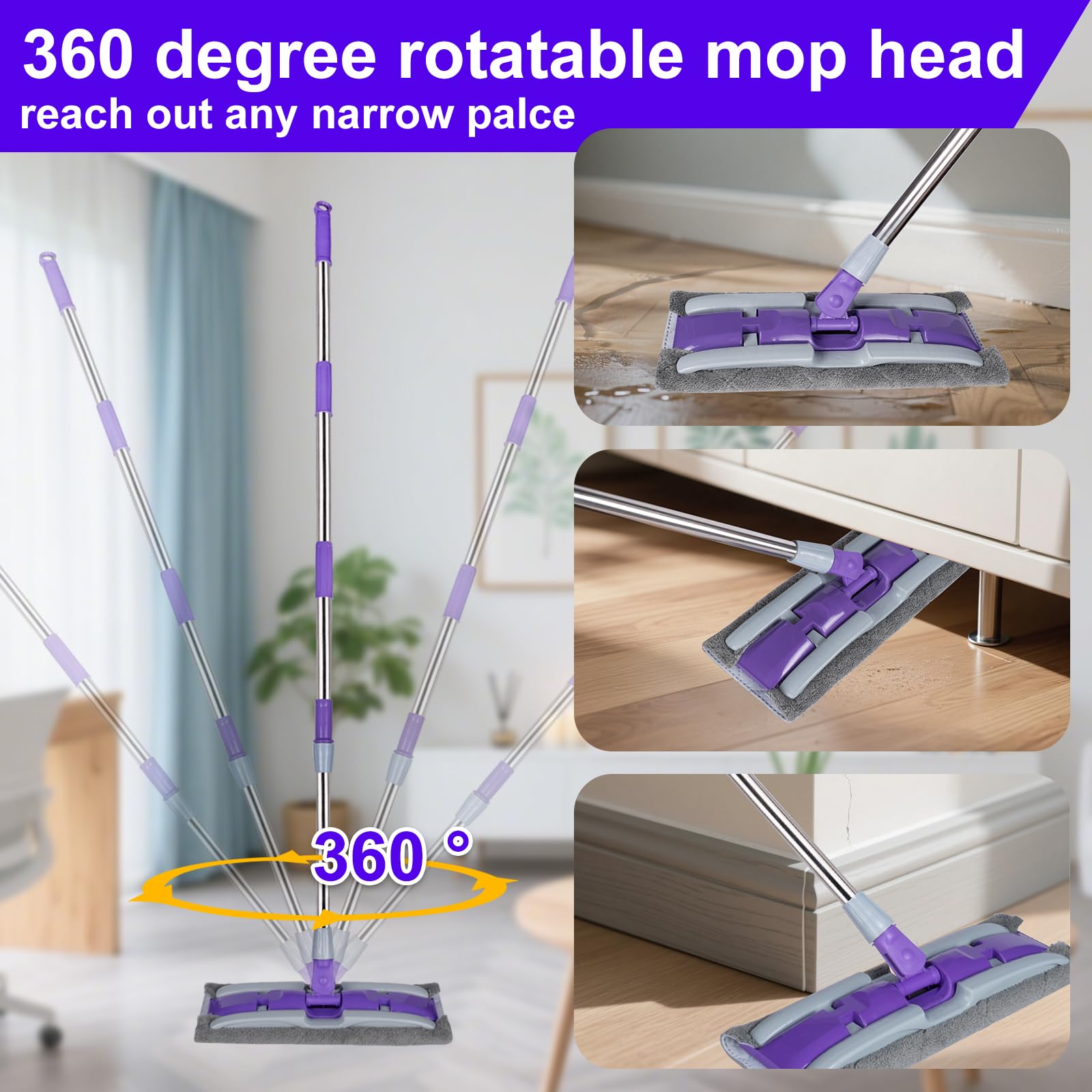 Microfiber Mops for Floor Cleaning - ModHome Supplies