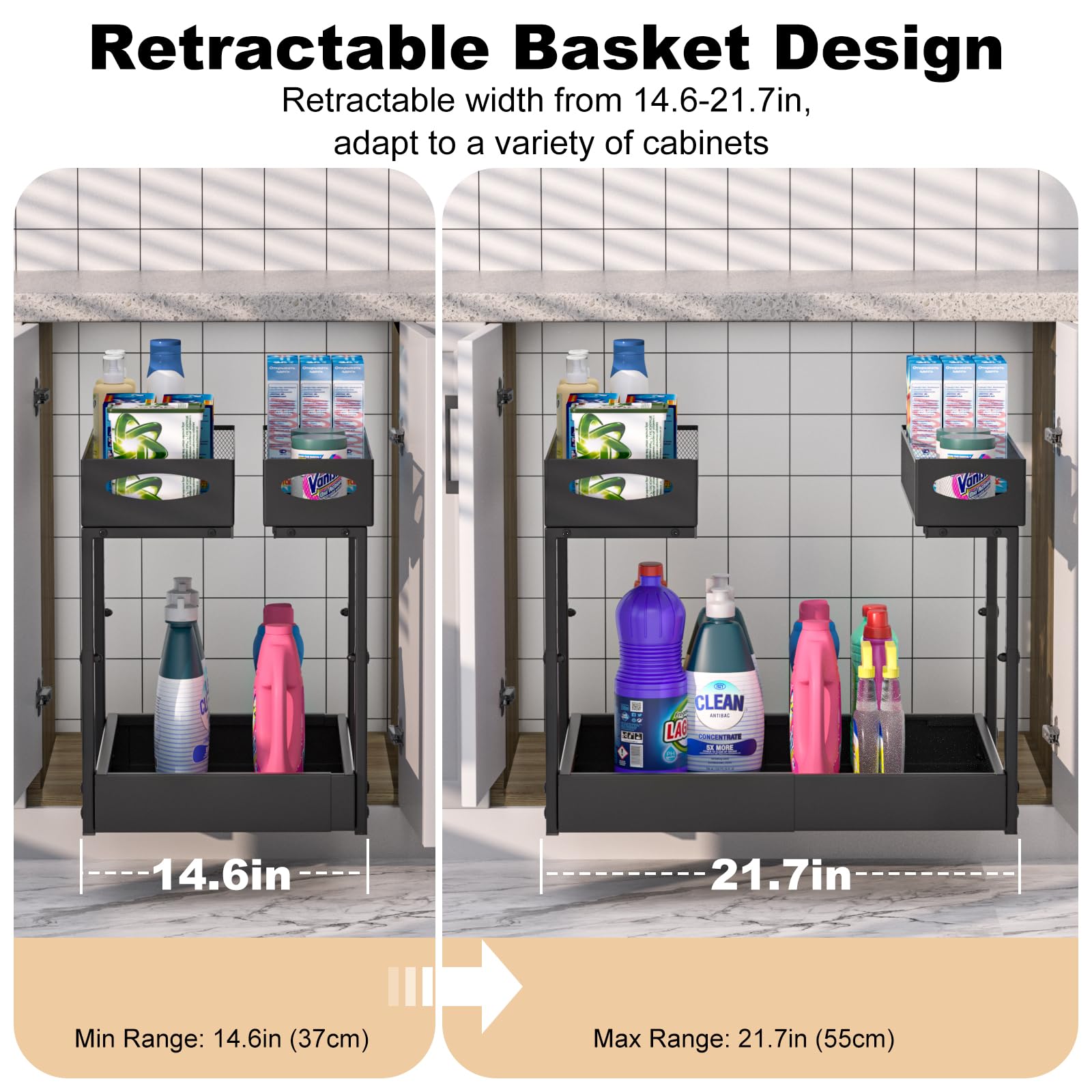 Pull Out Under Sink Organizer