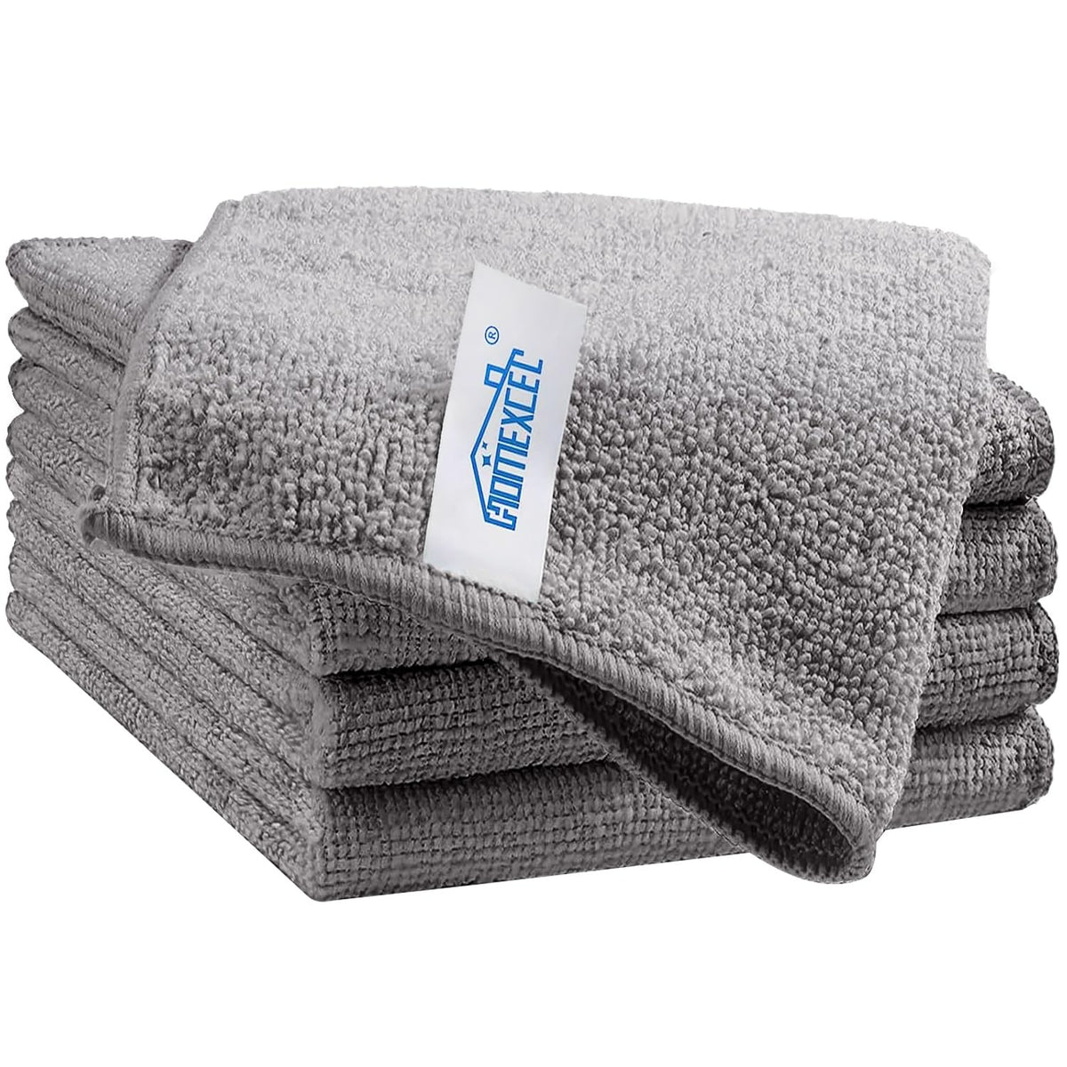 Grey Cleaning Rags 5 Pack (5 Count)