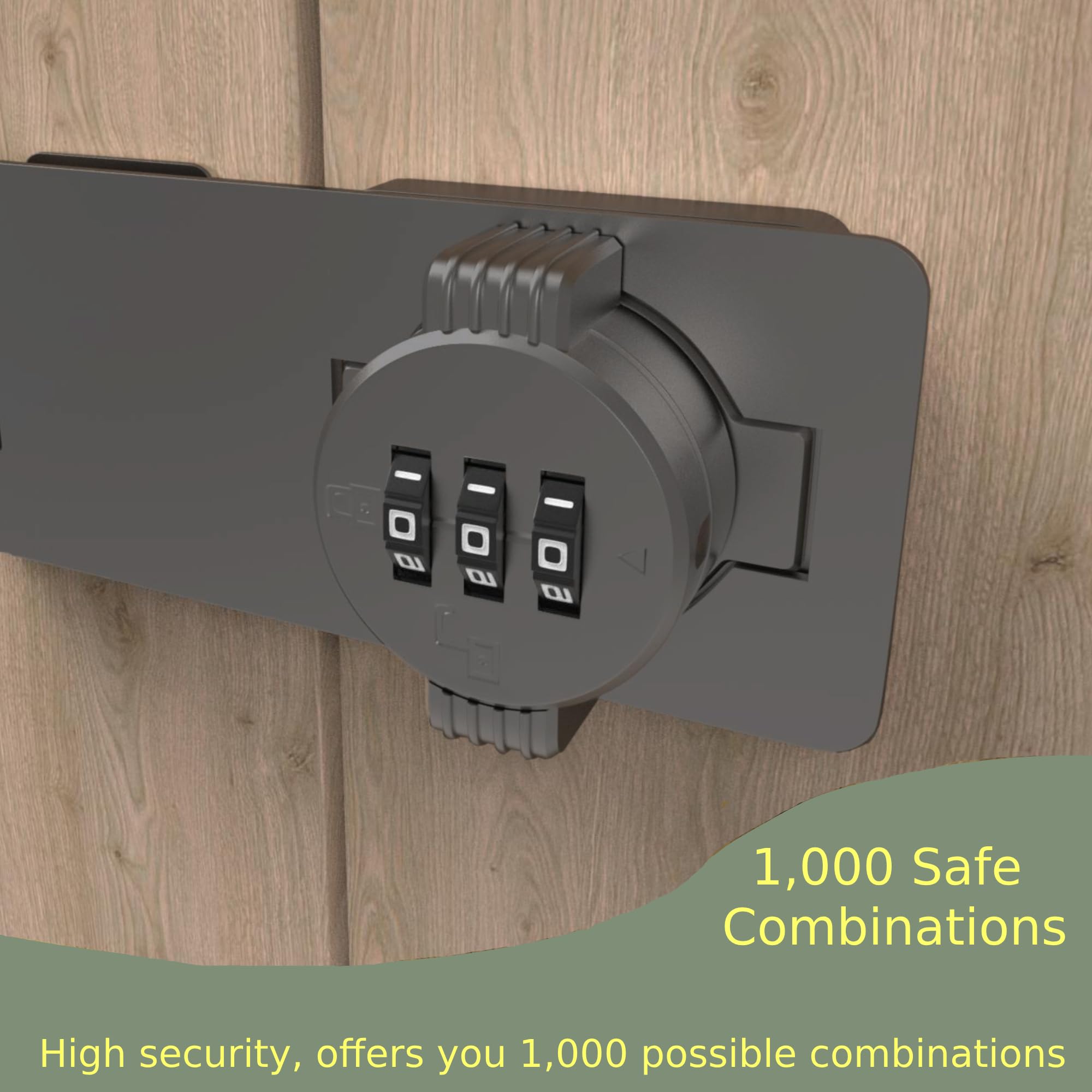 Keyless Combination Lock