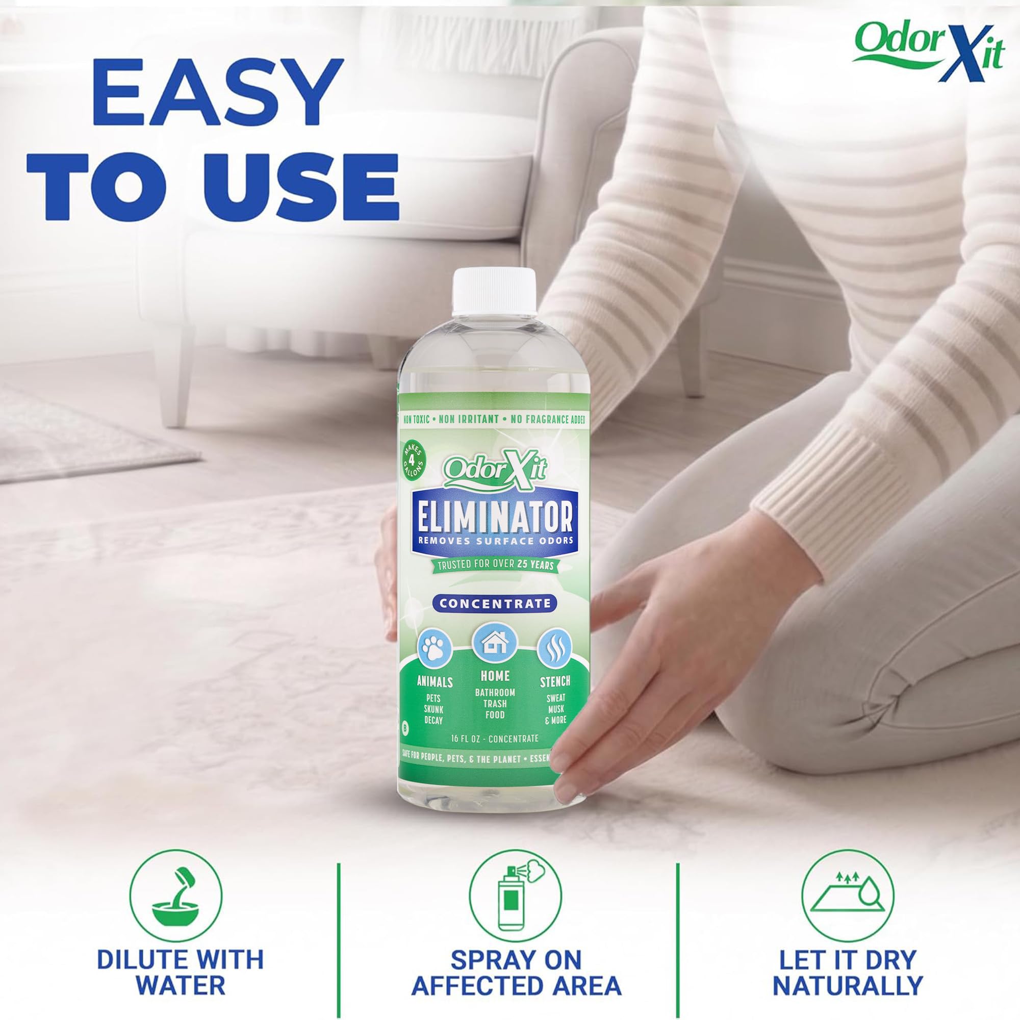 Concentrated Pet Urine Odor Eliminator (16 Fl Oz)