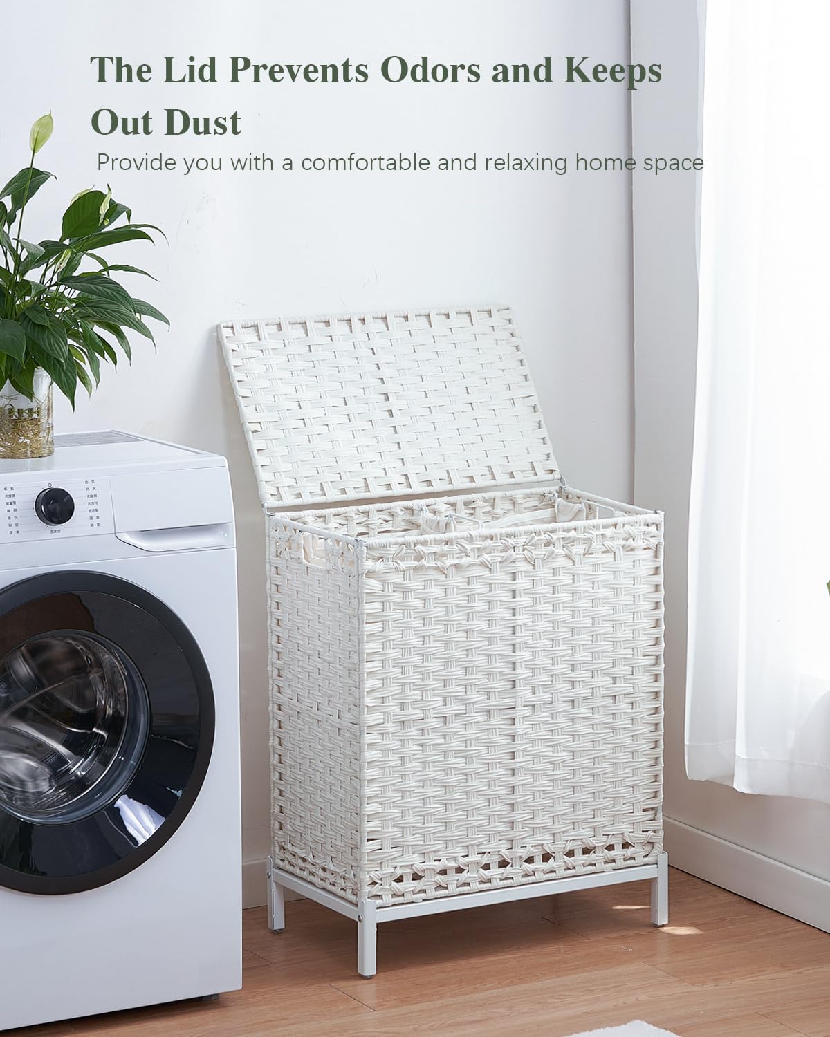 Laundry Hamper with Lid