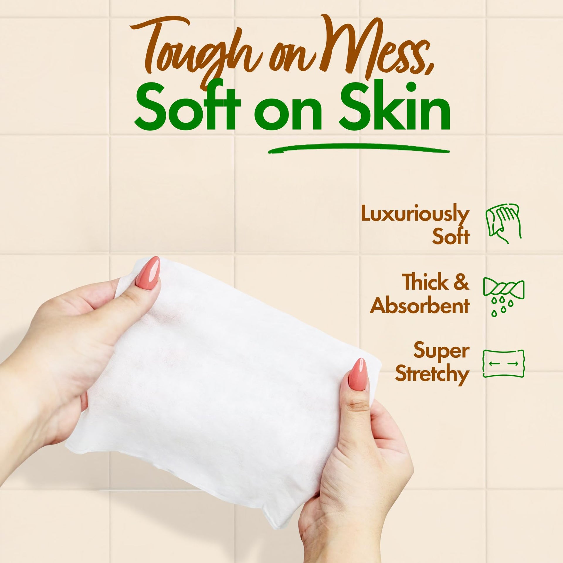 Bamboo Wipes Pack of 4 (240 Count)