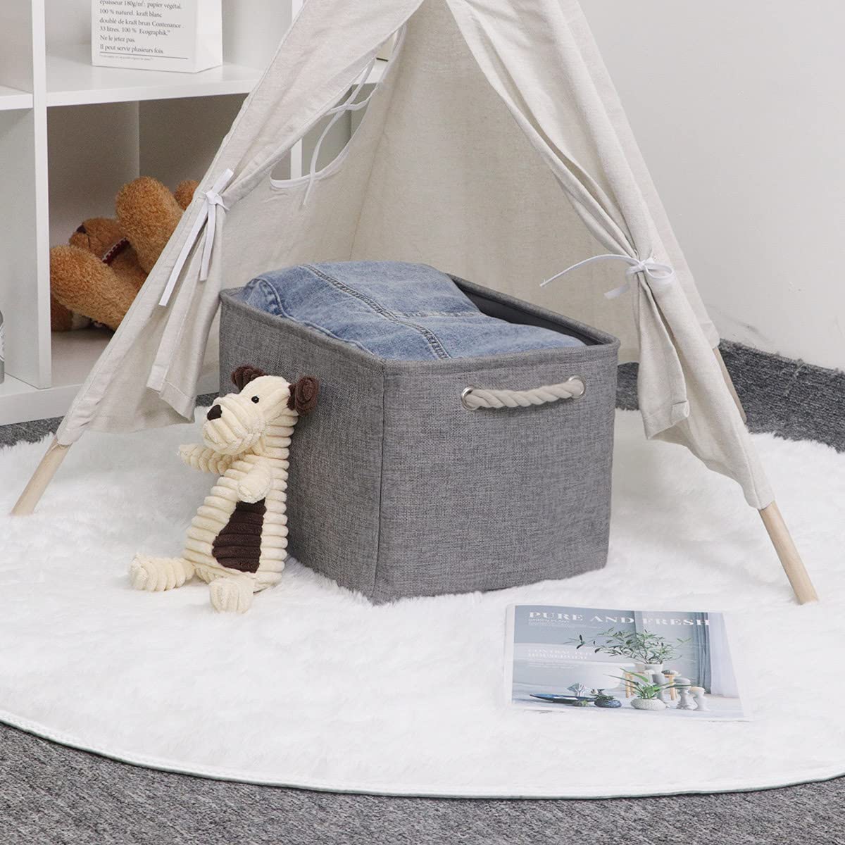 Shelf Baskets for Storage (3 Count)