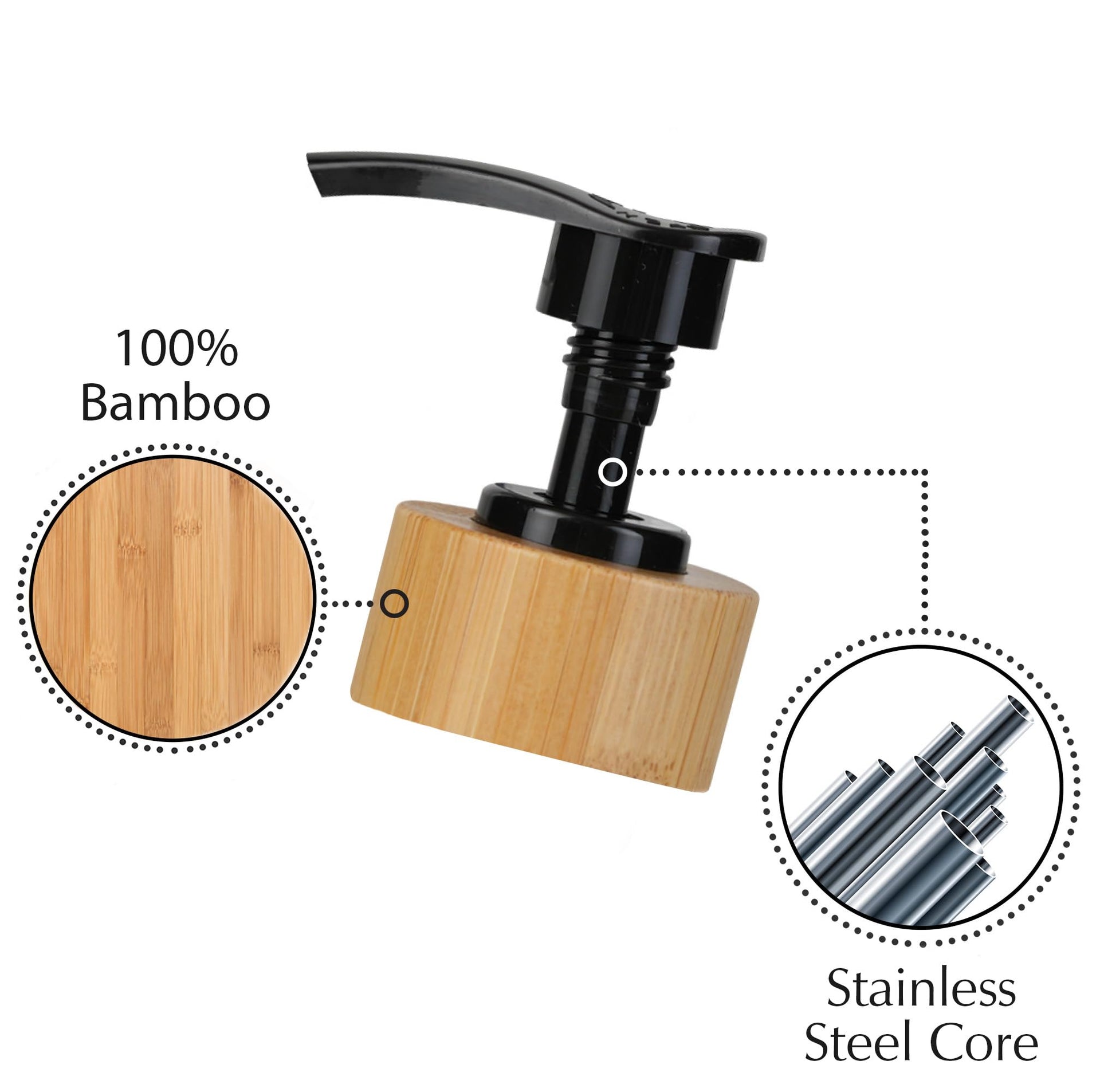 Emerson Glass Soap Dispenser Set (2 Count)