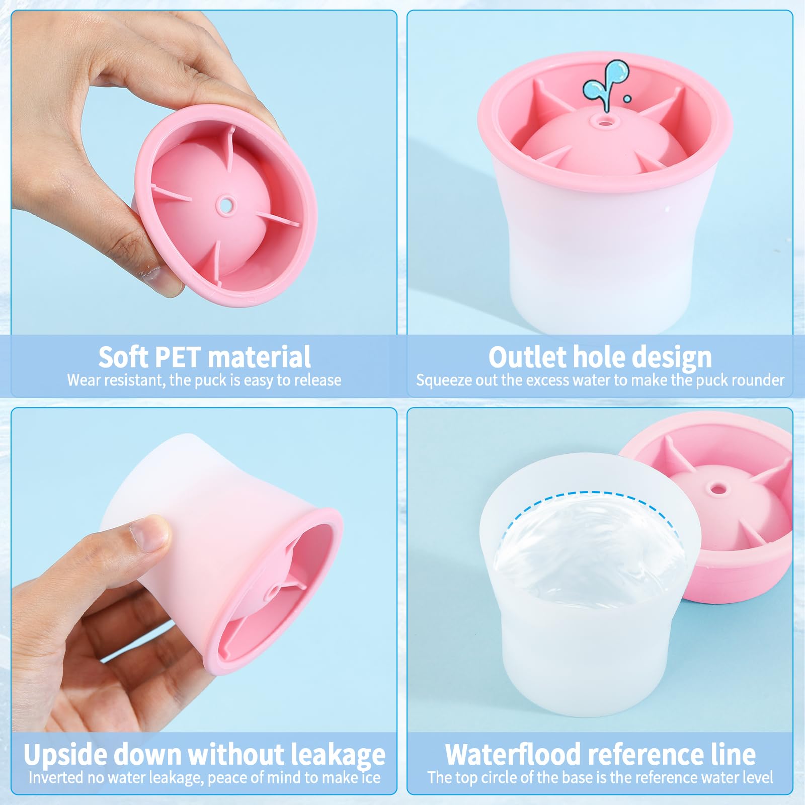 Ice Molds 6 PCS (6 Count)
