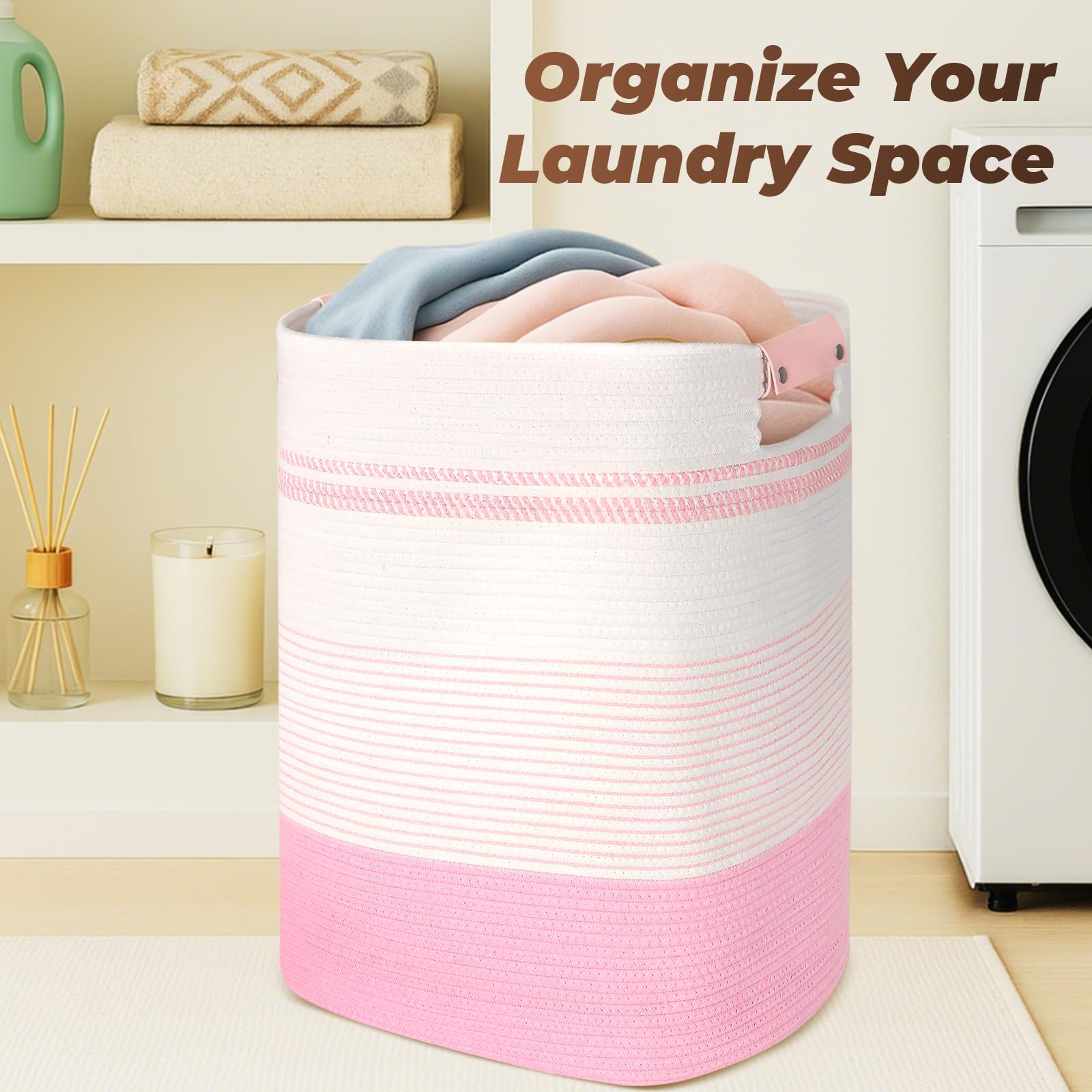 Laundry Basket with Handles