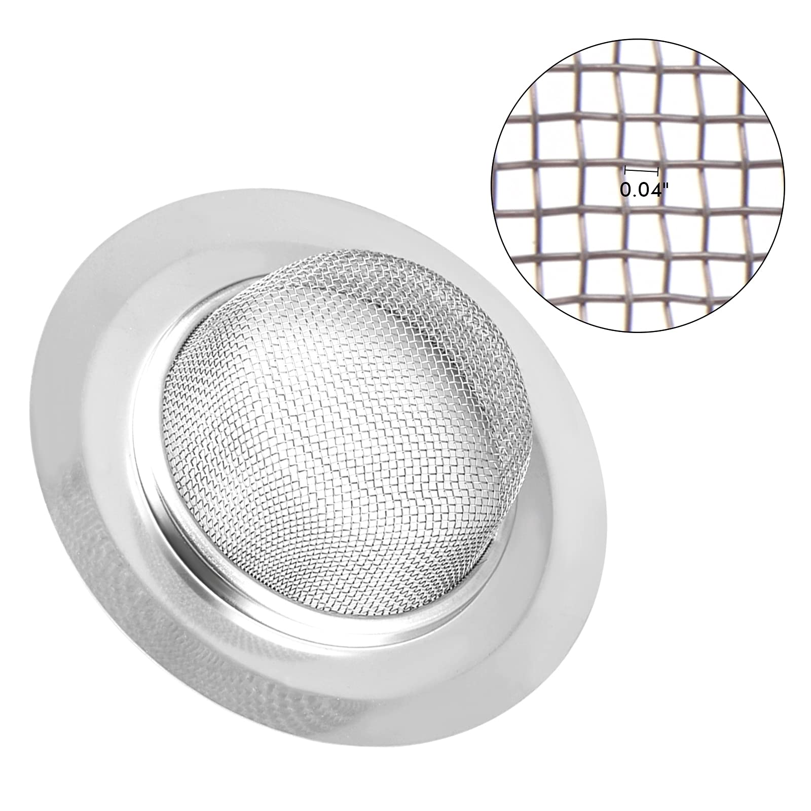 2Pcs Kitchen Sink Strainer (2 Count)