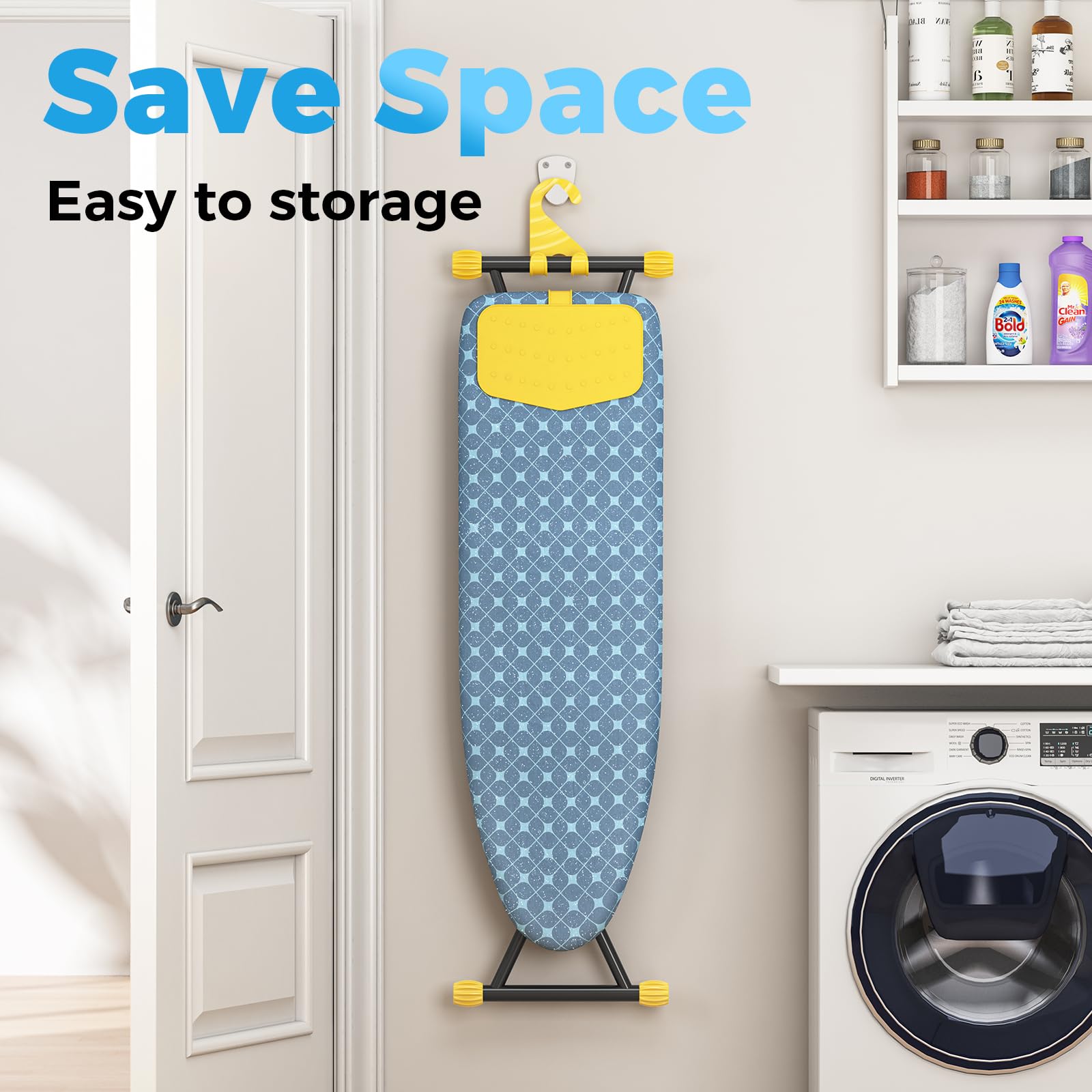 Ironing Board with Silicon Iron Mat
