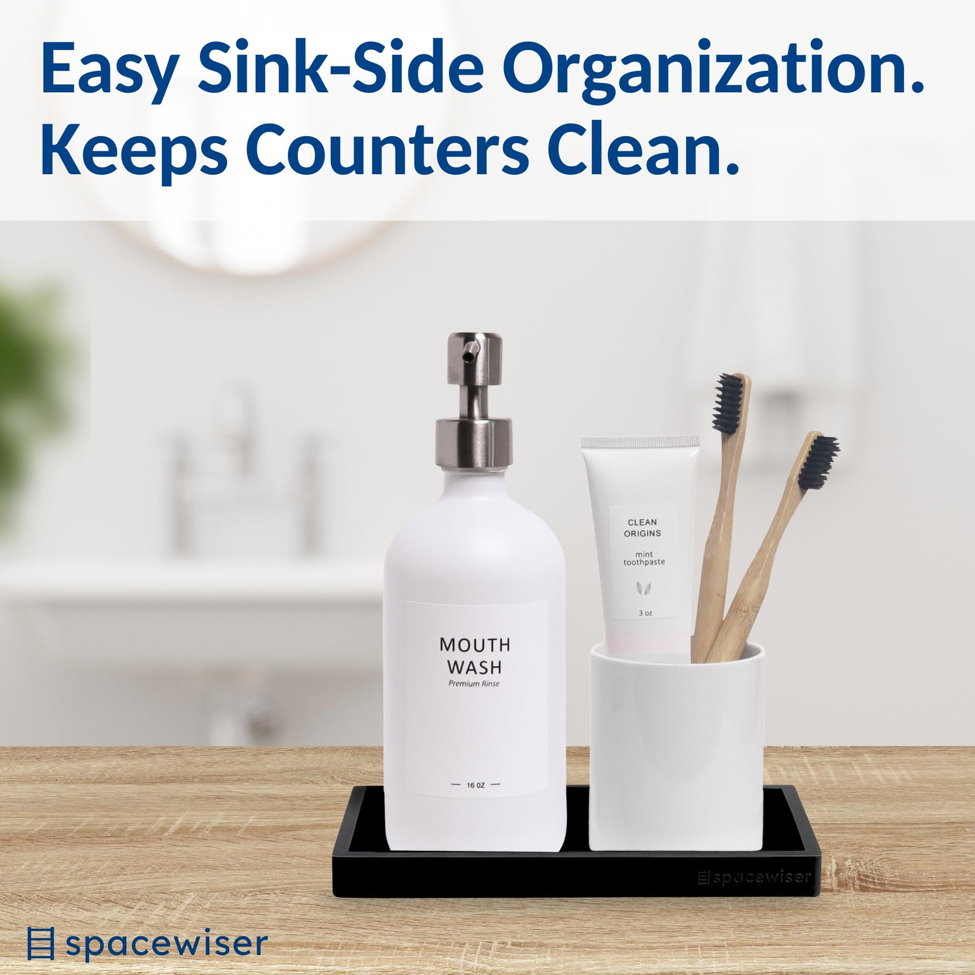 Countertop & Vanity Silicone Tray