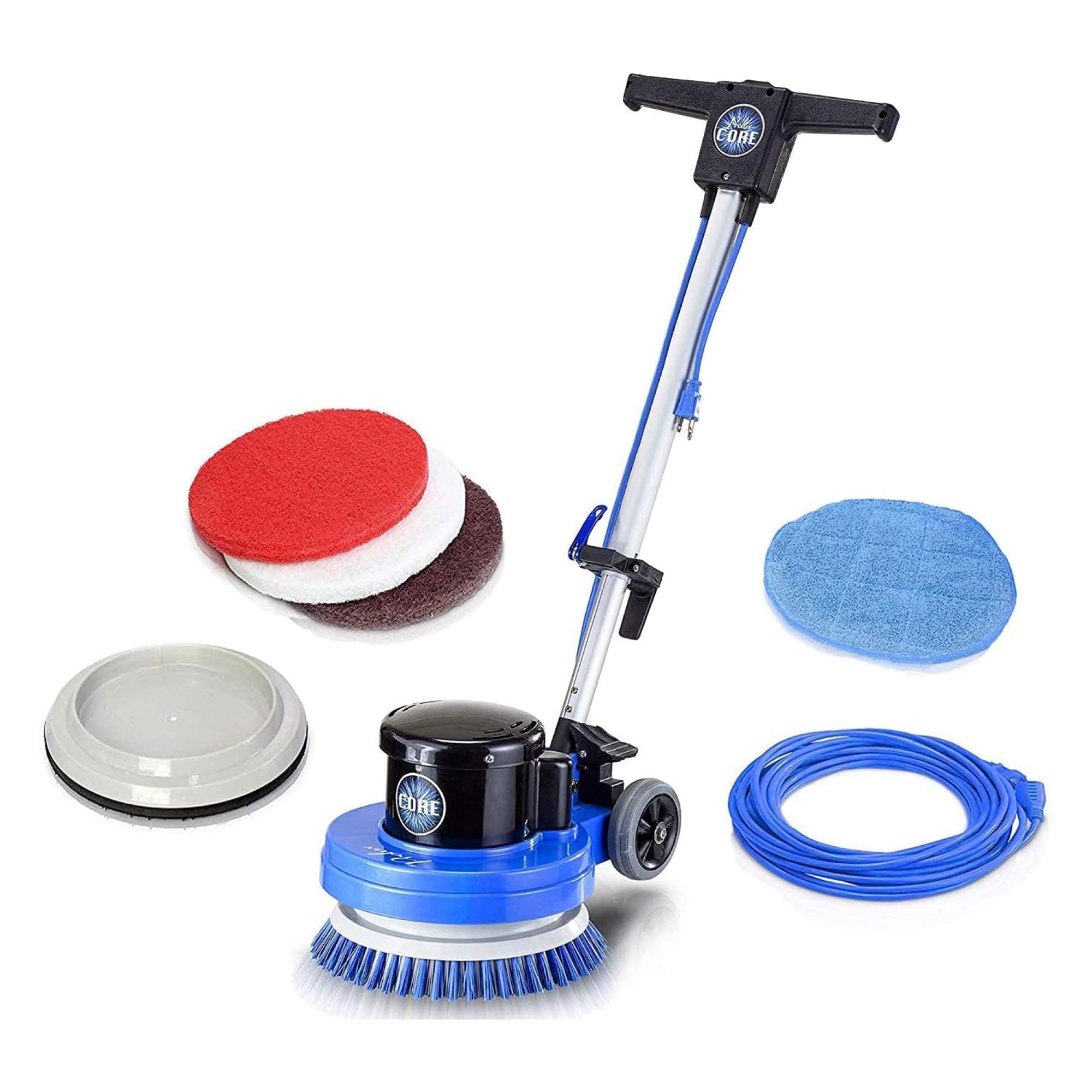 Core 13 inch Electric Floor Buffer Scrubber and Polisher Machine (37 Count)