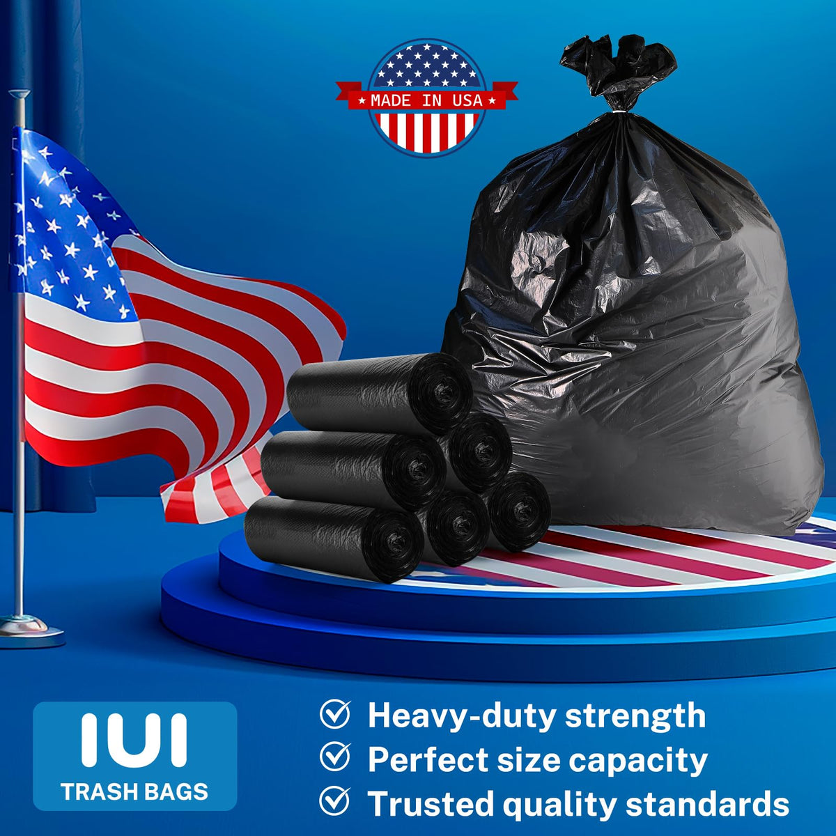 55 60 Gallon Trash Bags (100 Count)