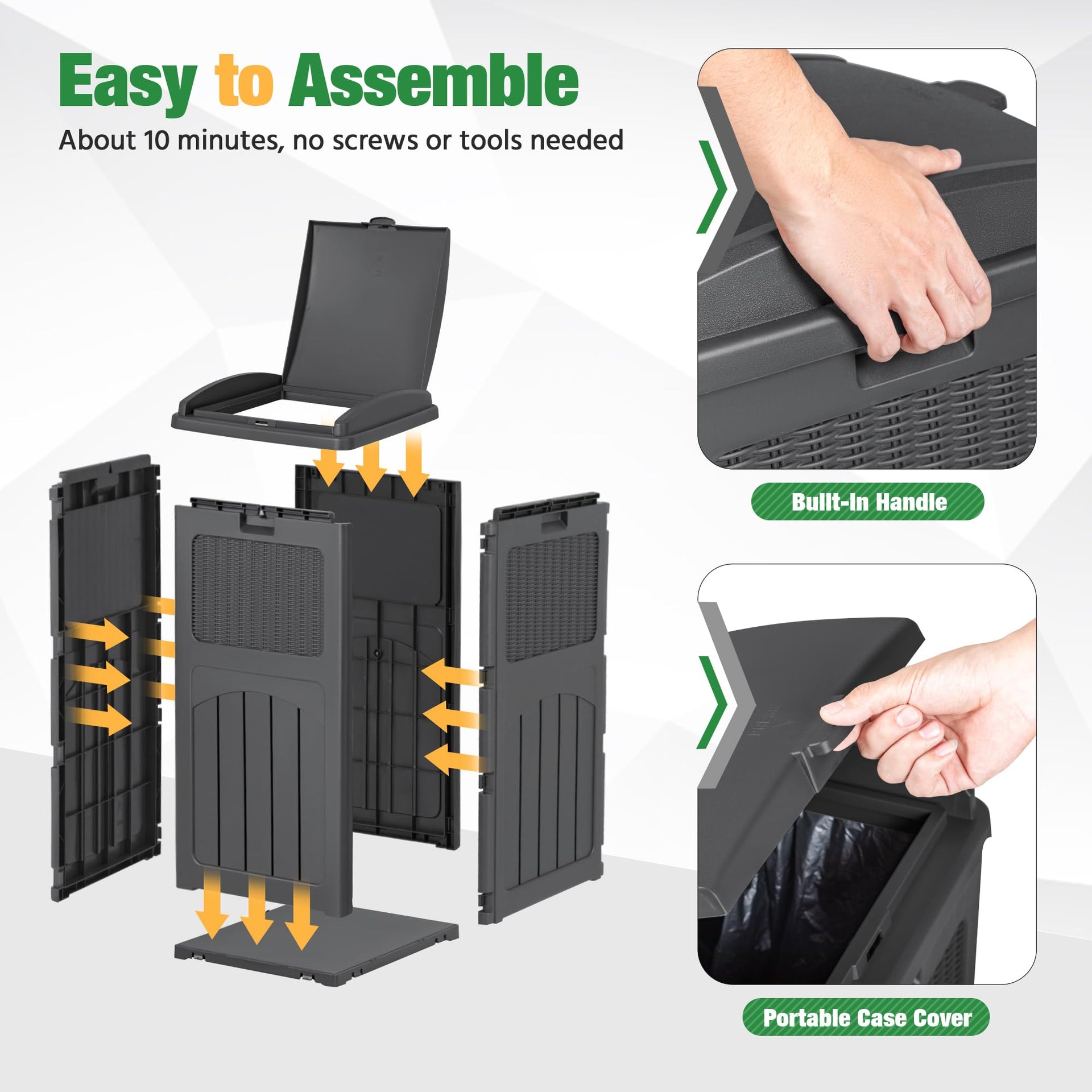 30 Gallon Trash Can