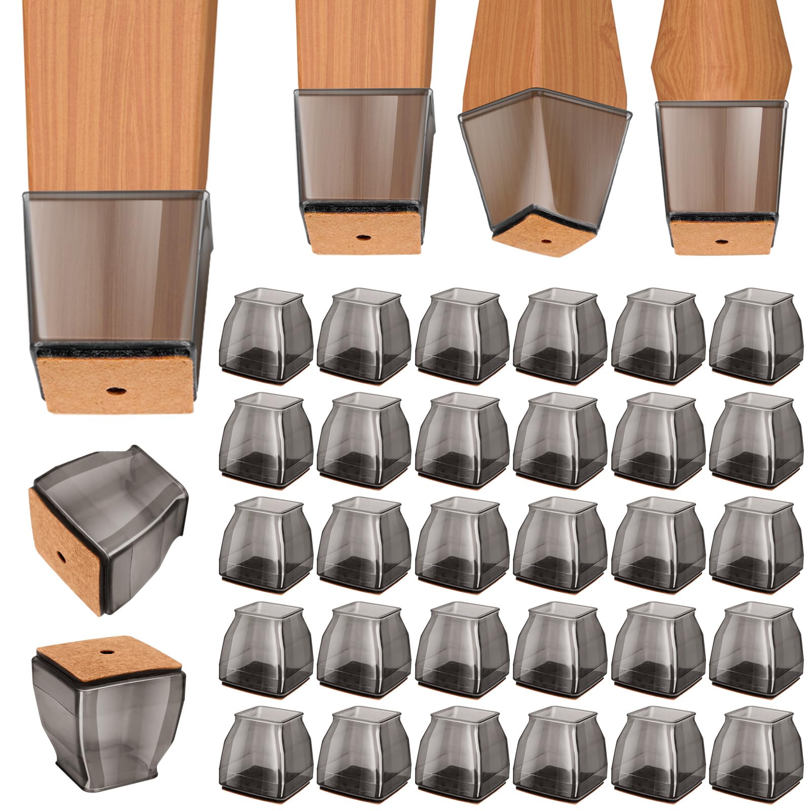 Silicone Chair Leg Floor Protectors