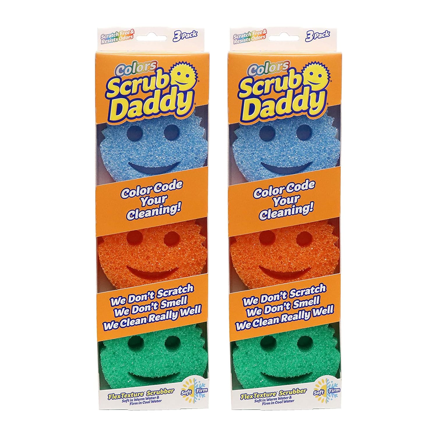 Colors Kitchen Sponge Variety Pack (6 Count)