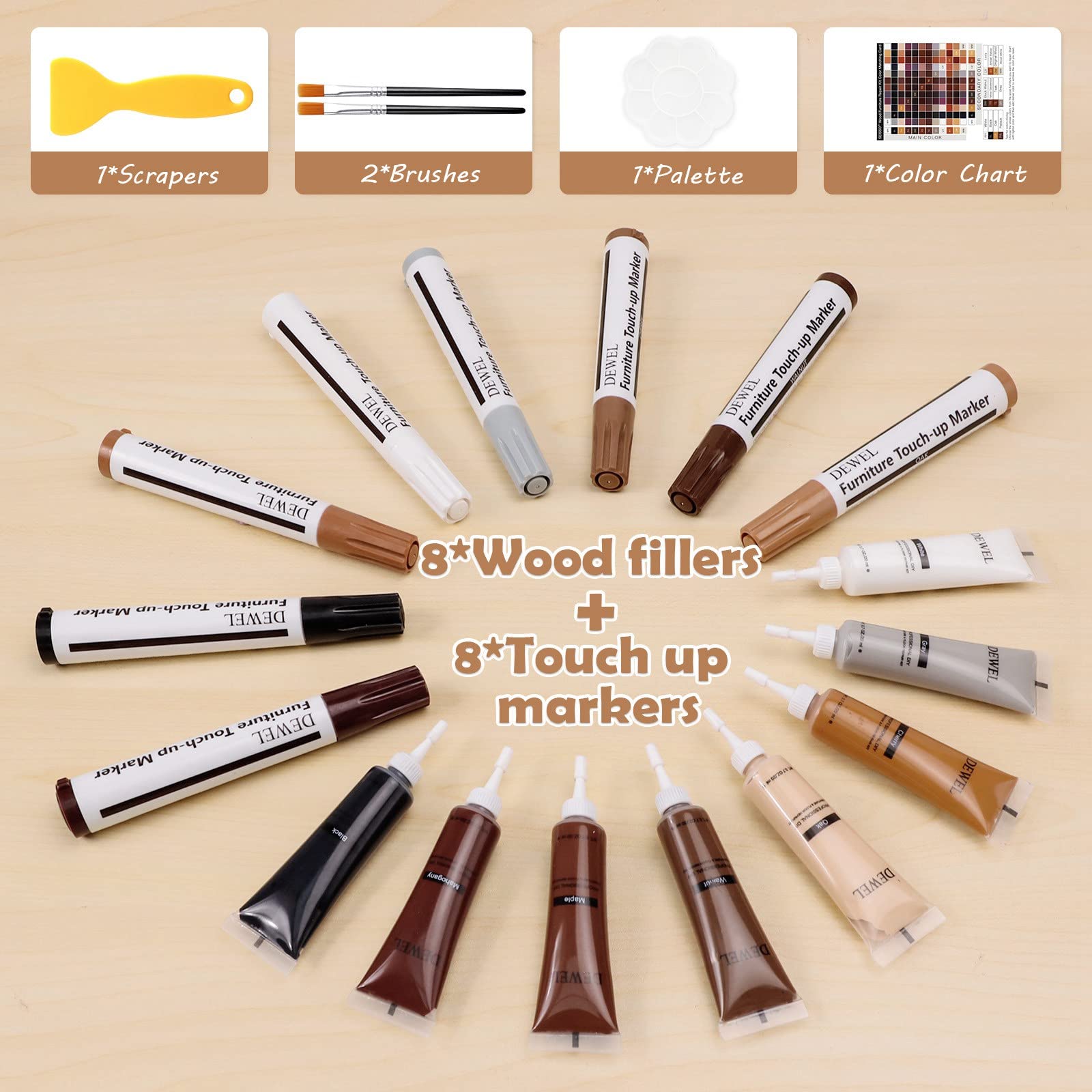 Wood Furniture Repair Kit