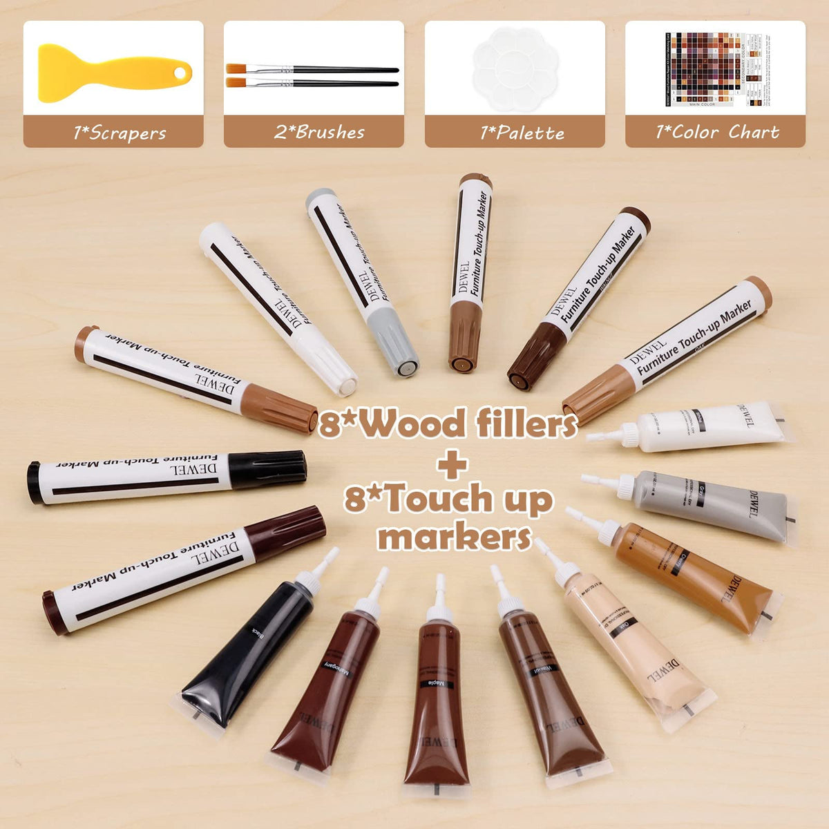 Wood Furniture Repair Kit