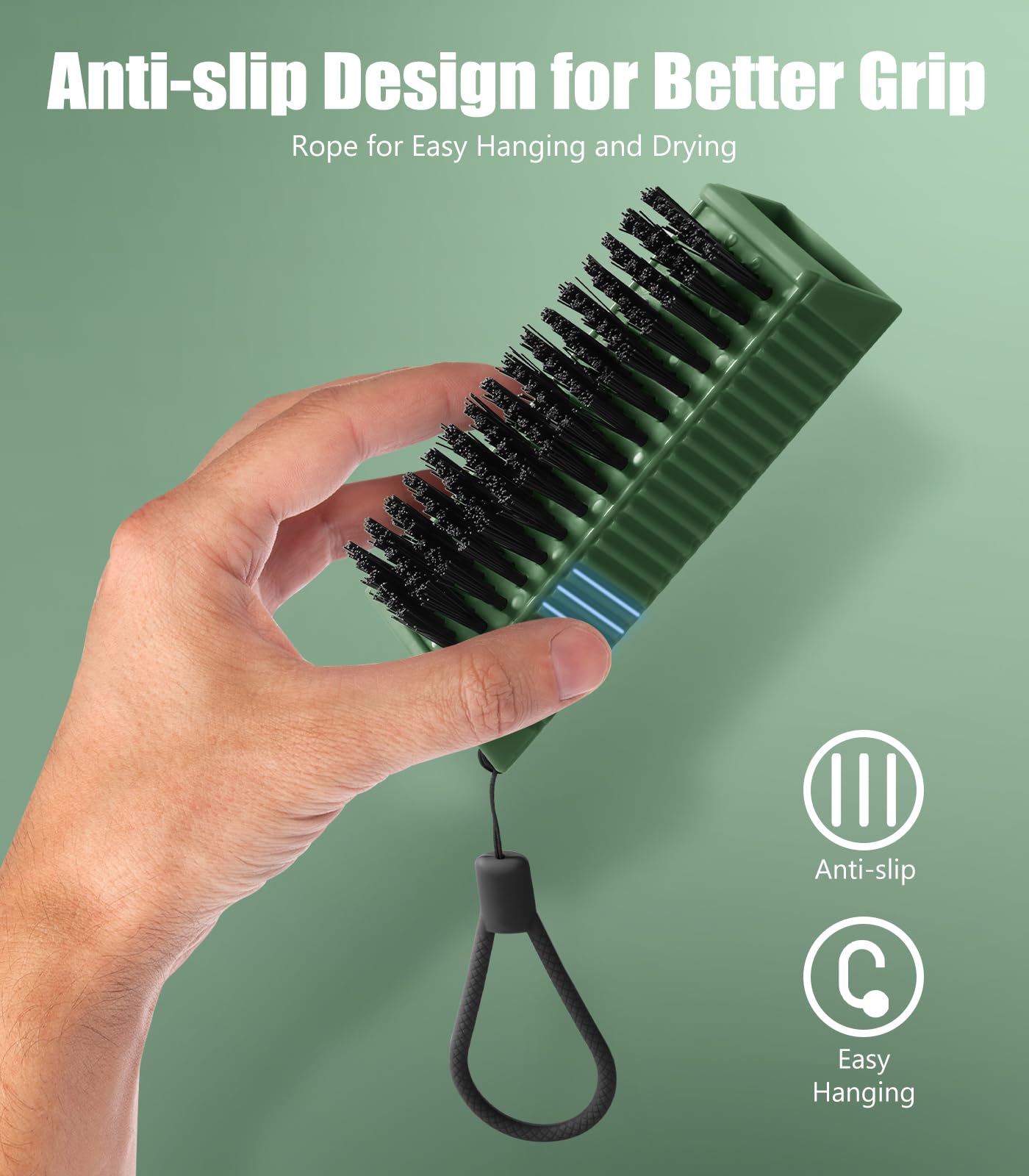 Nail Brush for Cleaning Fingernails (2 Count)