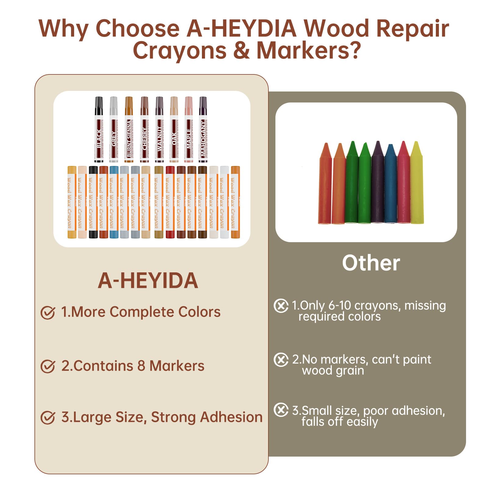 Wood Filler Putty Sticks