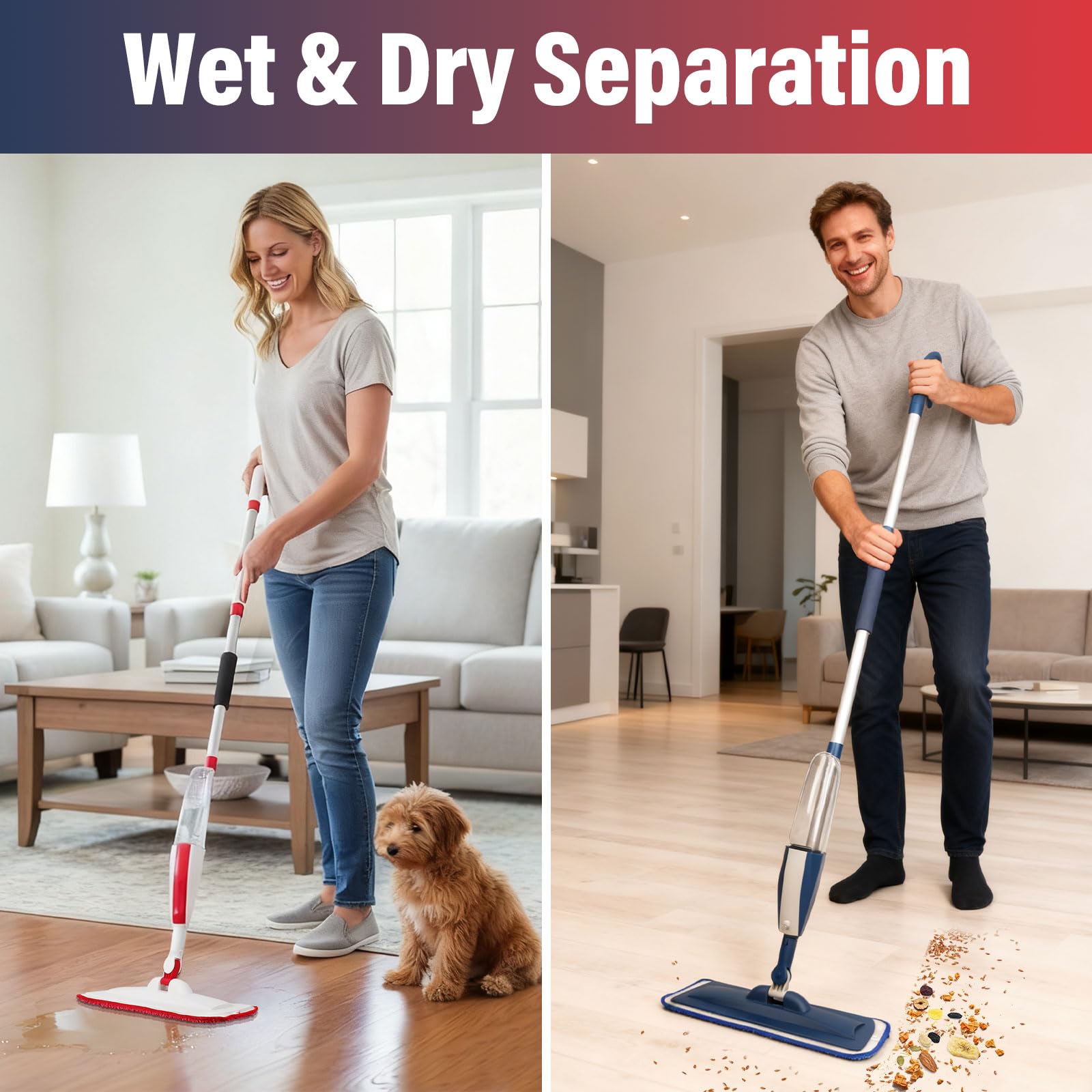 Spray Mop for Floor Cleaning