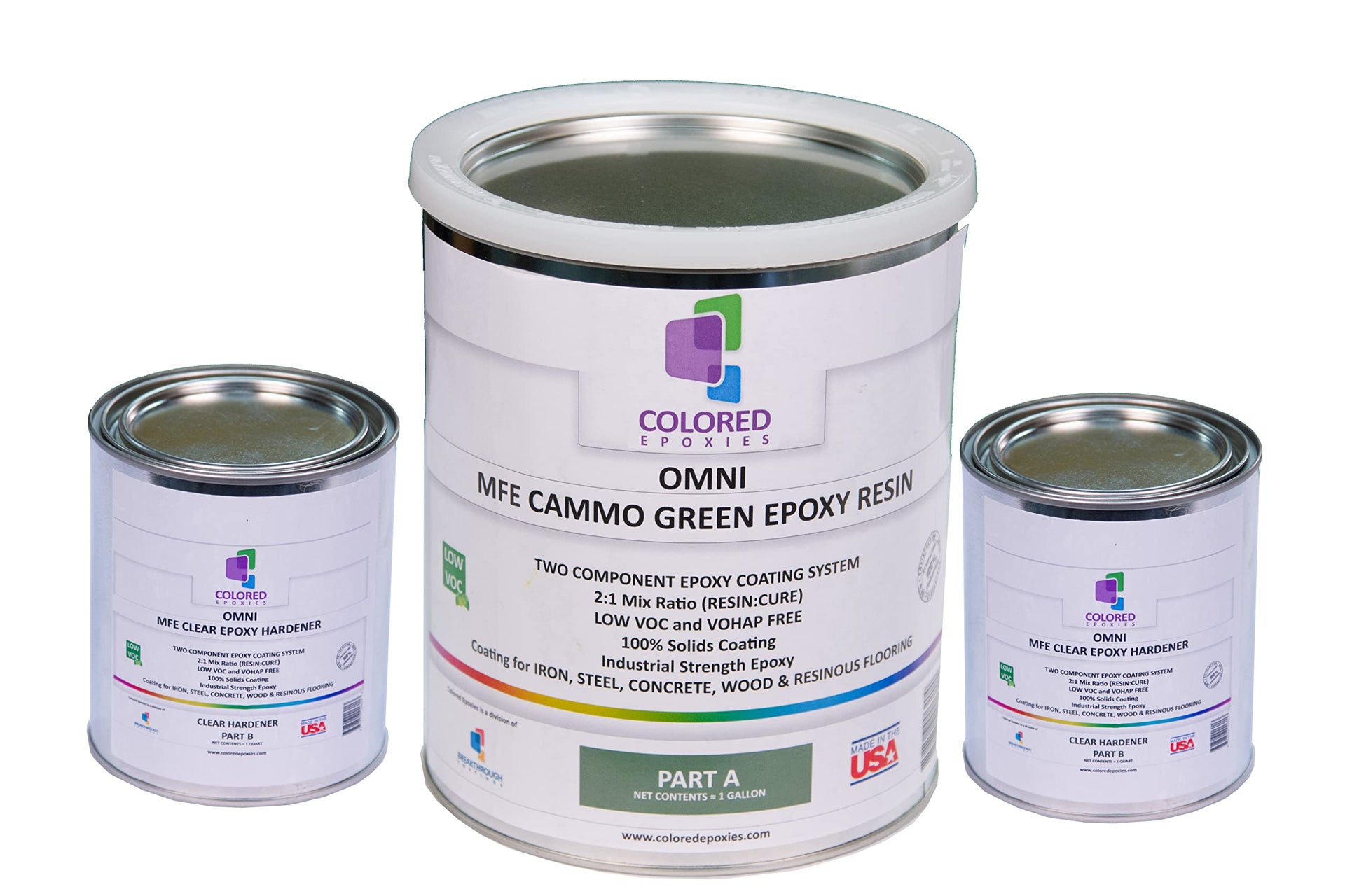 Cammo Green Epoxy Resin for Bar Tops (1920 Fl Oz)