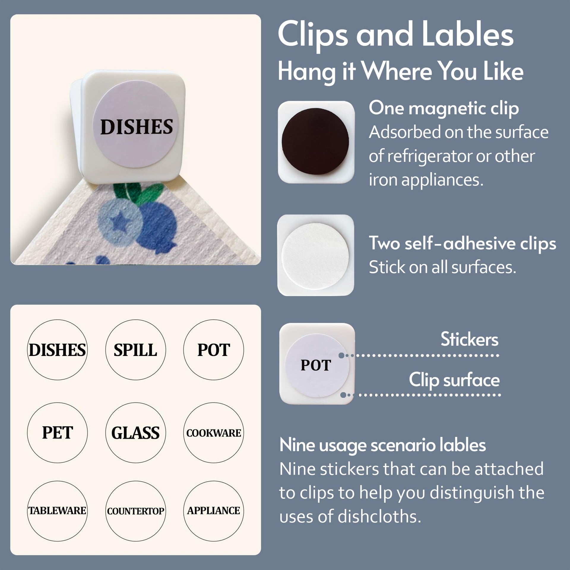 Swedish Dishcloths for Kitchen (8 Count)