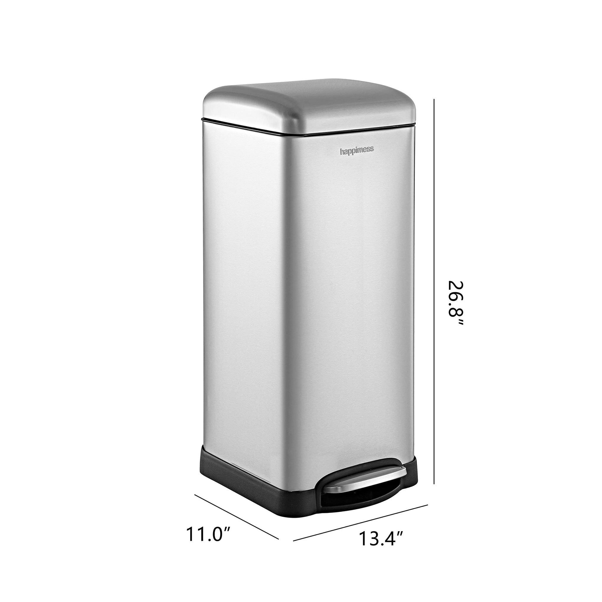 Betty 8 Gal Step Trash Can Soft