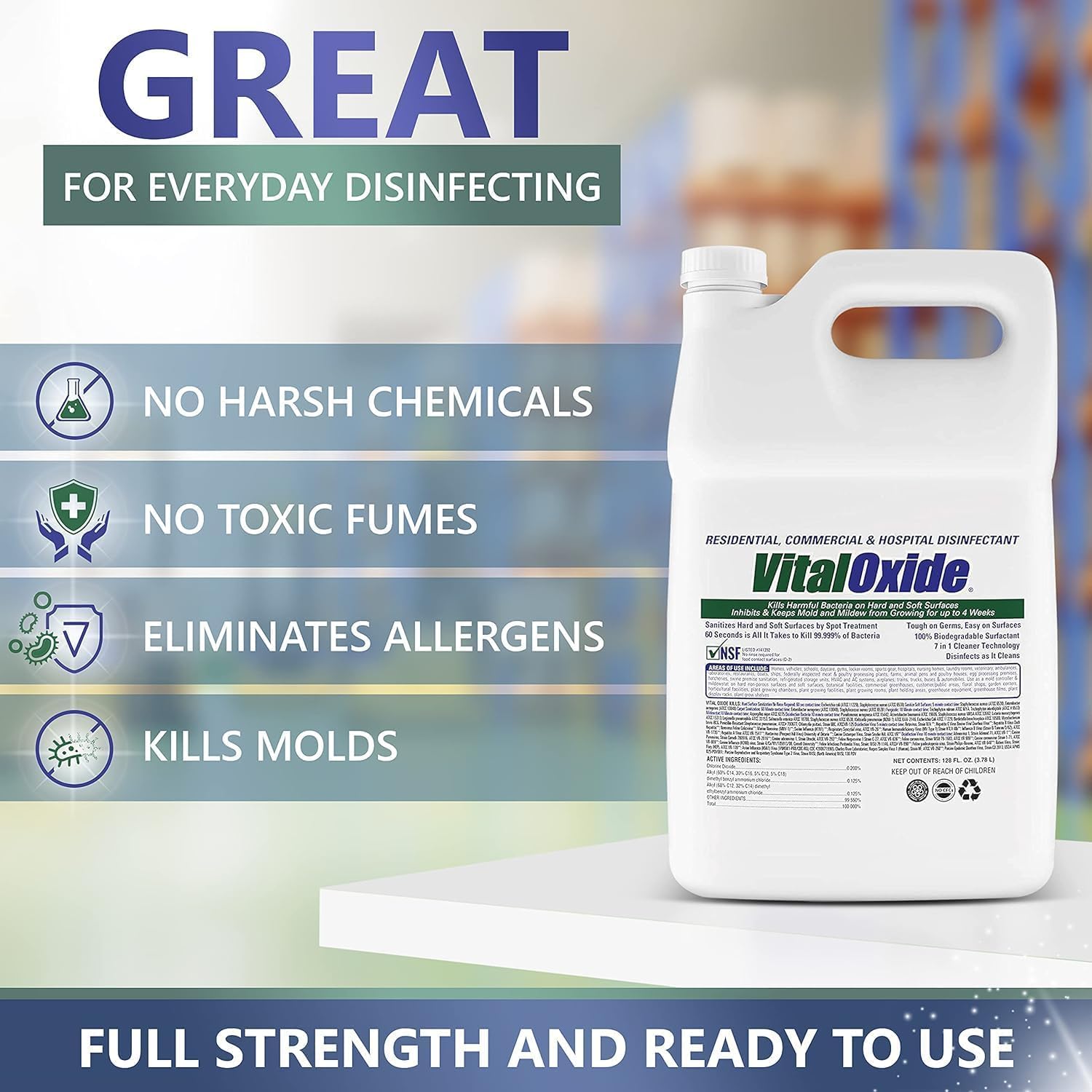 Disinfectant Deodorizer (512 Fl Oz)