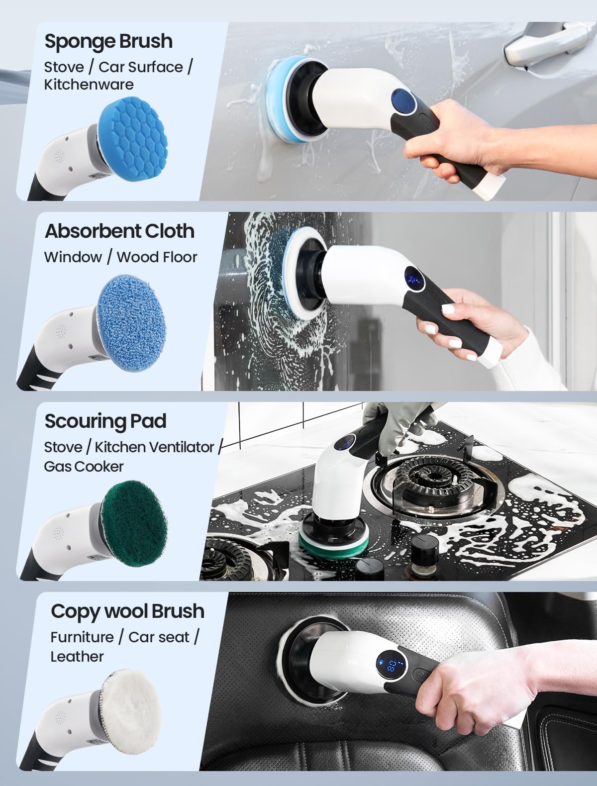 Electric Spin Scrubber - ModHome Supplies