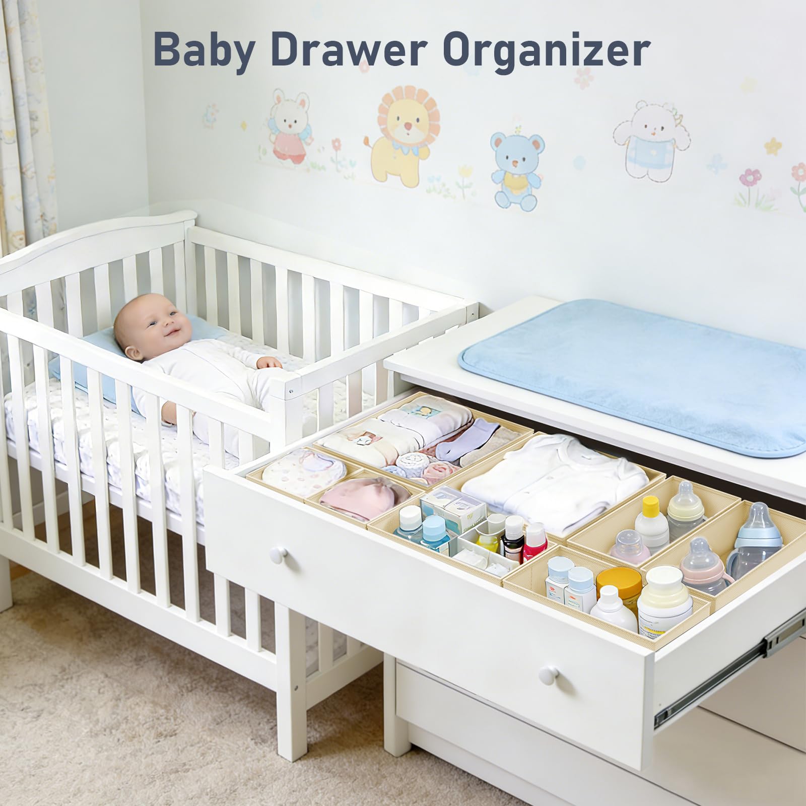 Drawer Organizer Clothes (21 Count)