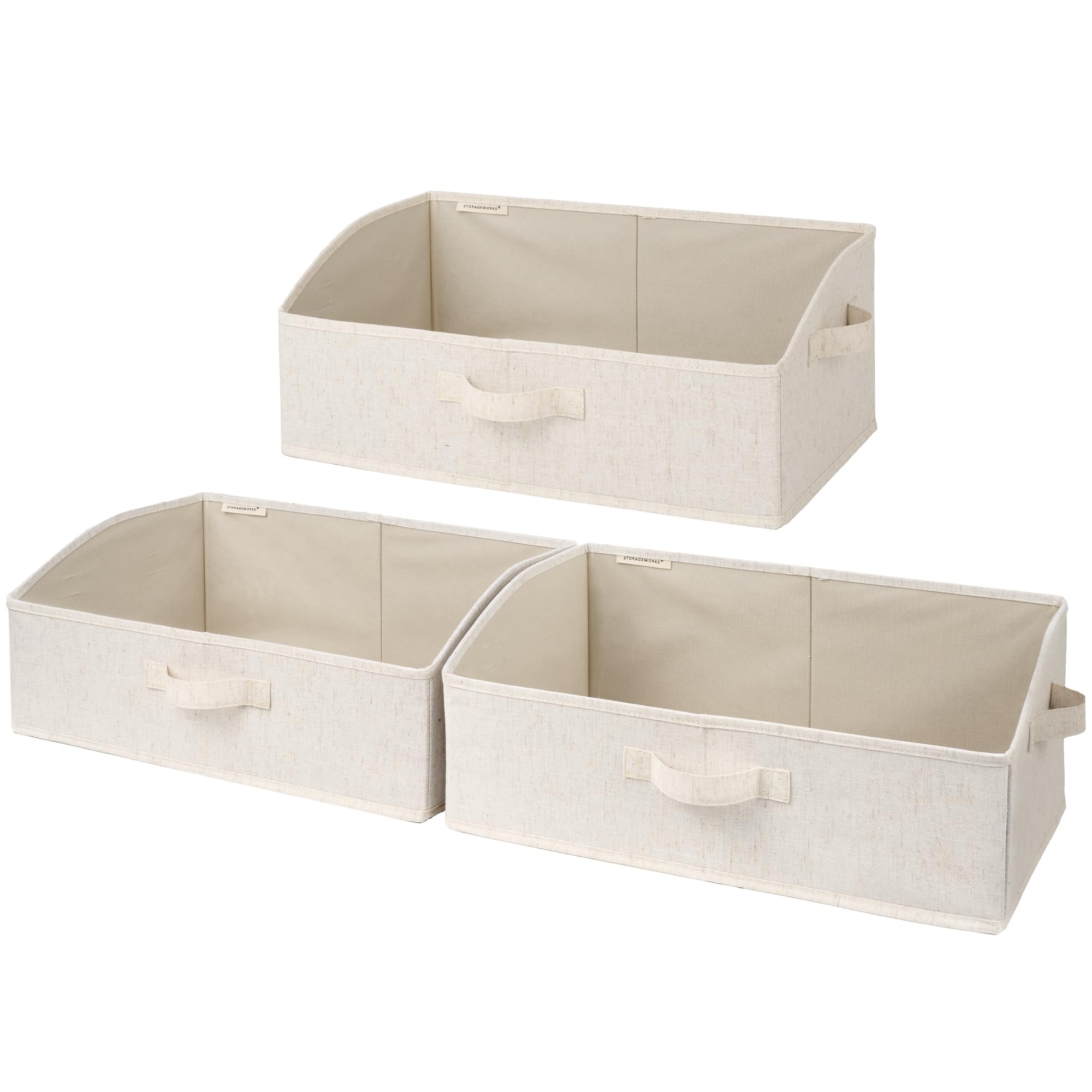 Closet Storage Bins (3 Count)