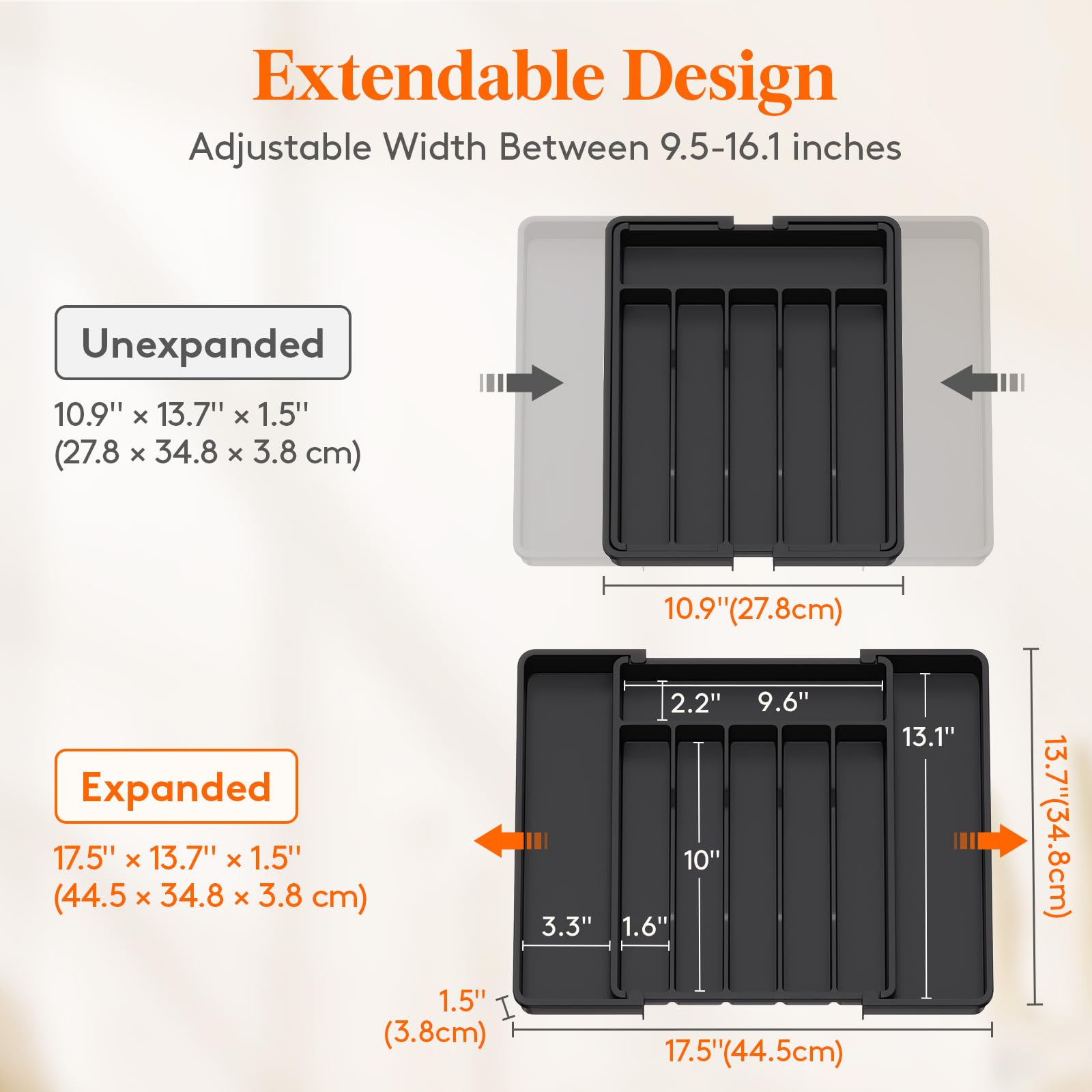 Silverware Drawer Organizer