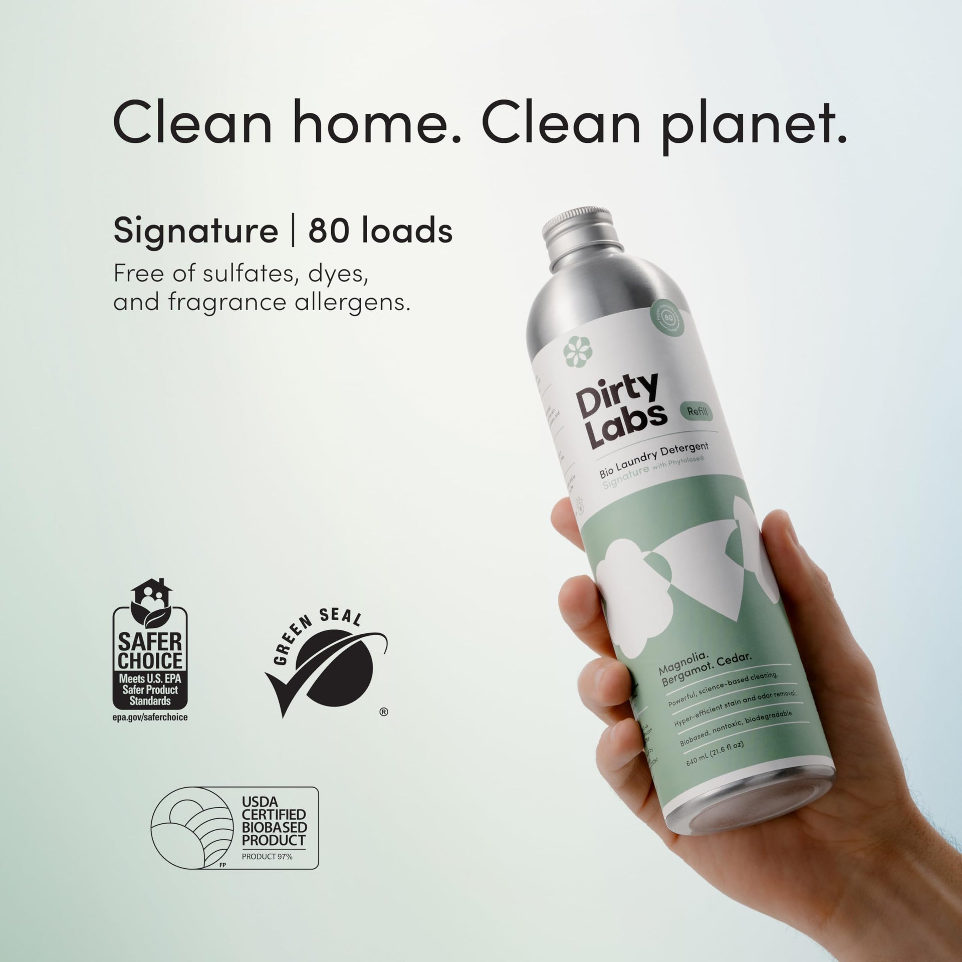 Signature Bio Laundry Detergent (21.6 Fl Oz)
