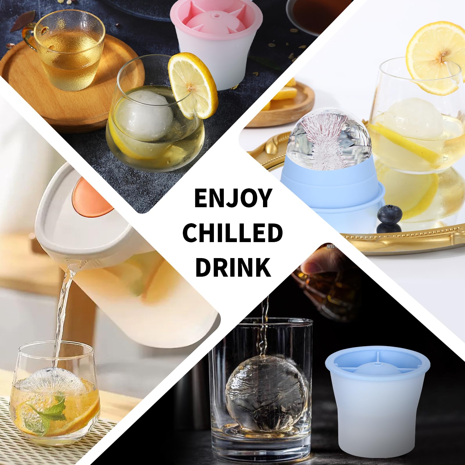 Ice Molds 6 PCS (6 Count)