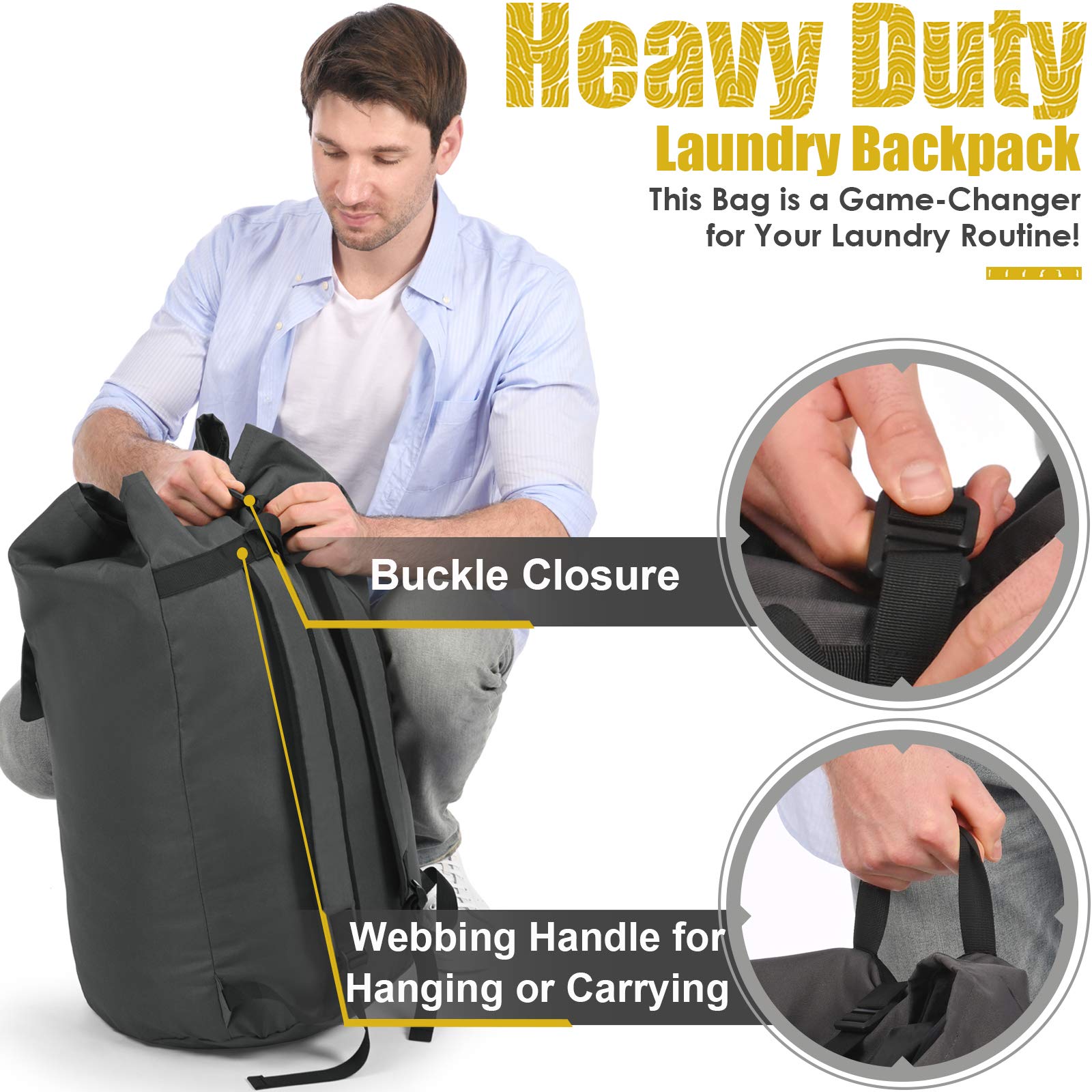 Backpack Laundry Bag