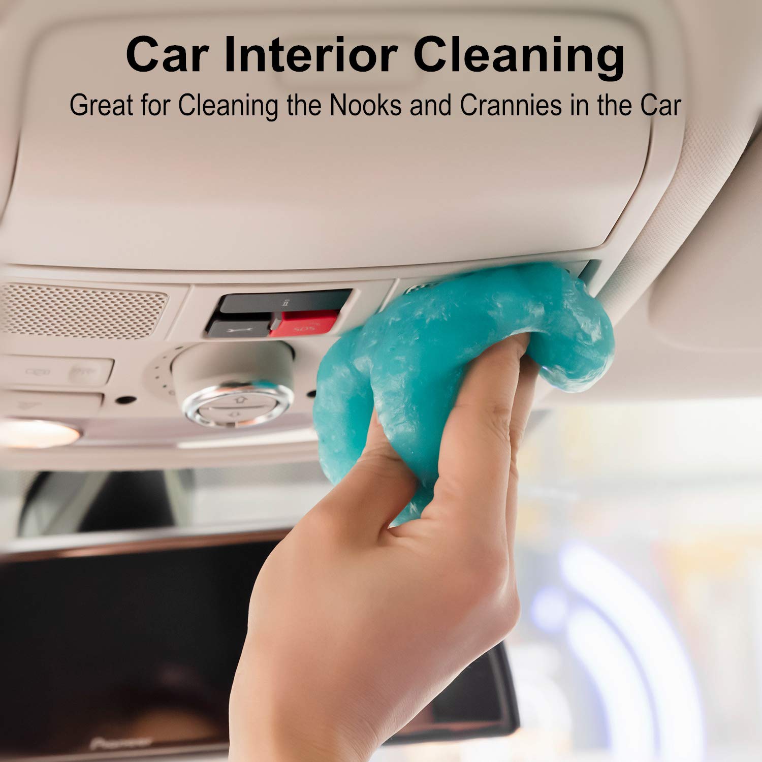 Car Cleaning Gel Car Detail Tools Car Accessories Detailing Putty (5.7 Ounce)