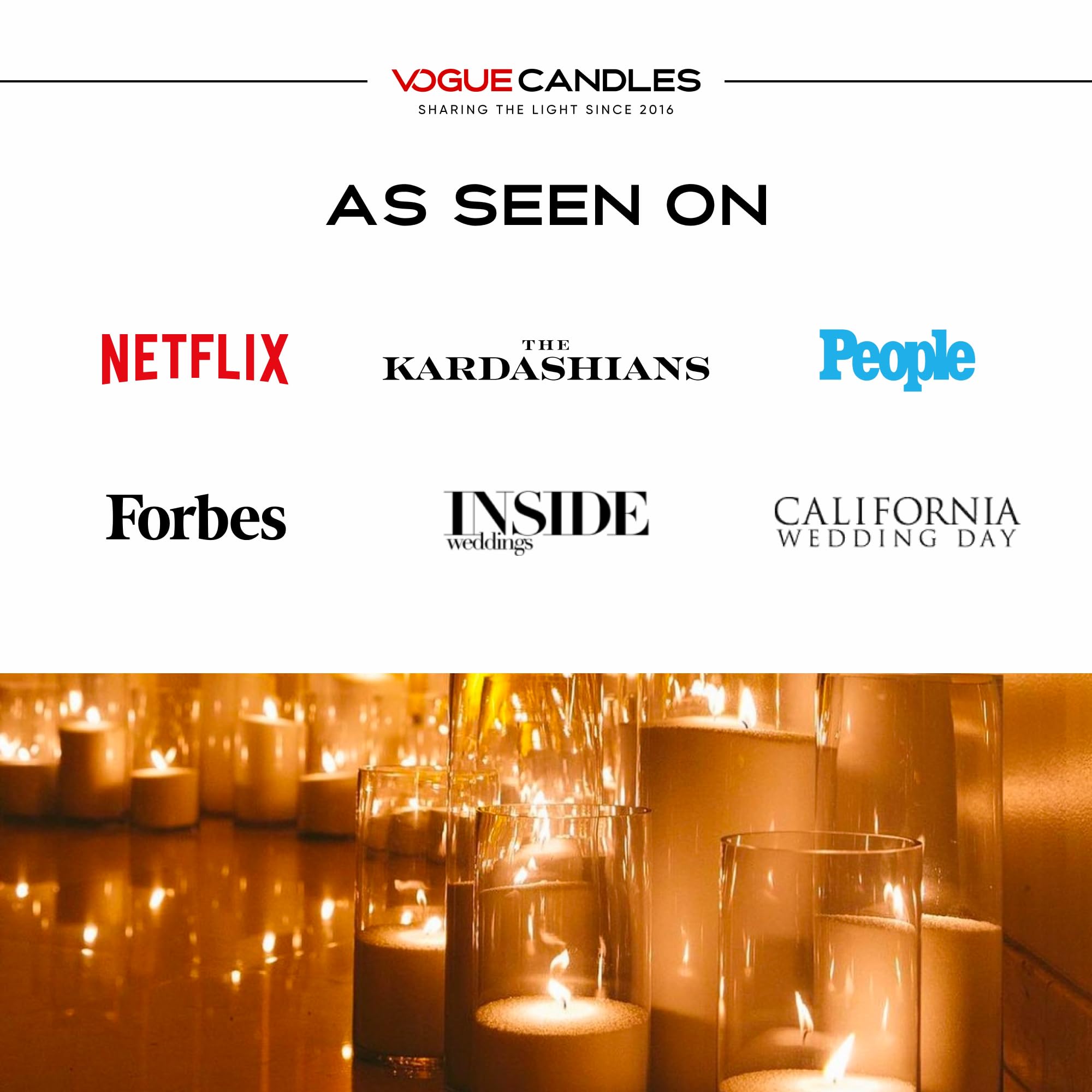 Vogue Candles Cotton Candle Wicks (50 Count)