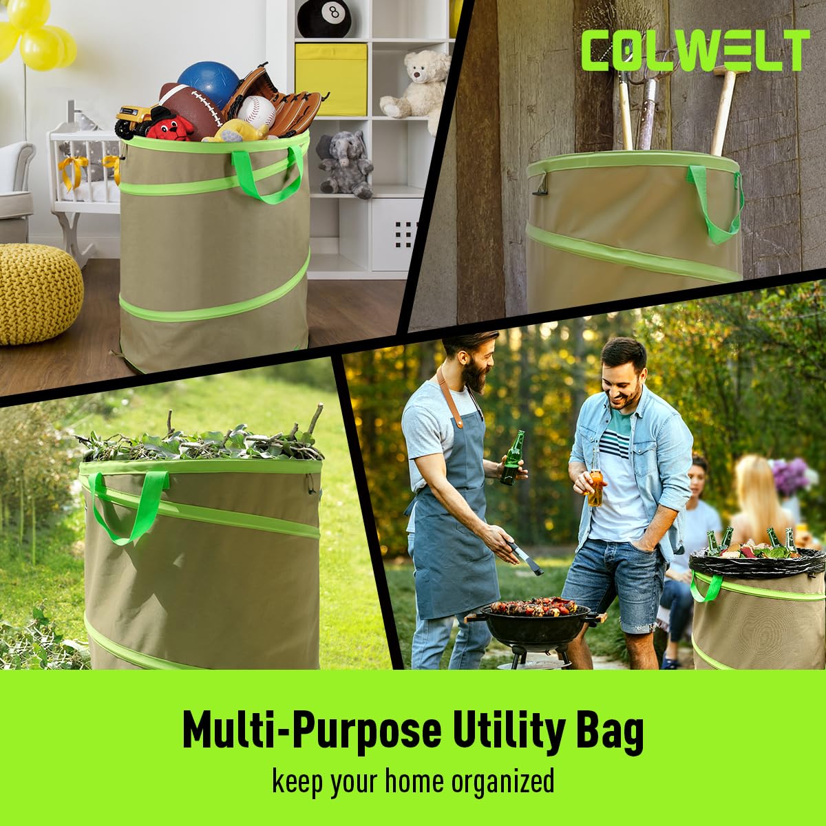 Collapsible Garden Bag 47Gallon