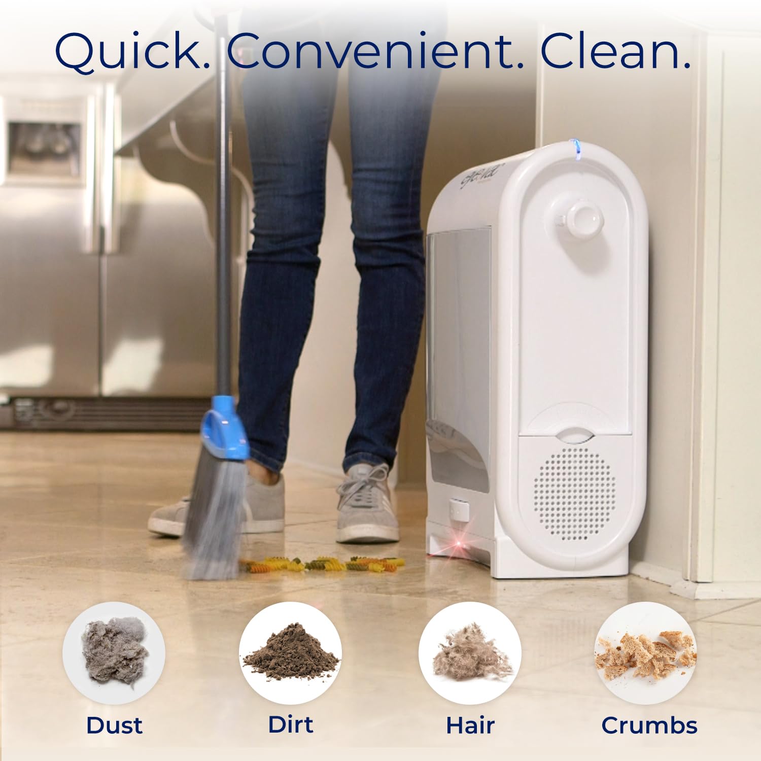 EyeVac Pro Touchless Vacuum Automatic Dustpan