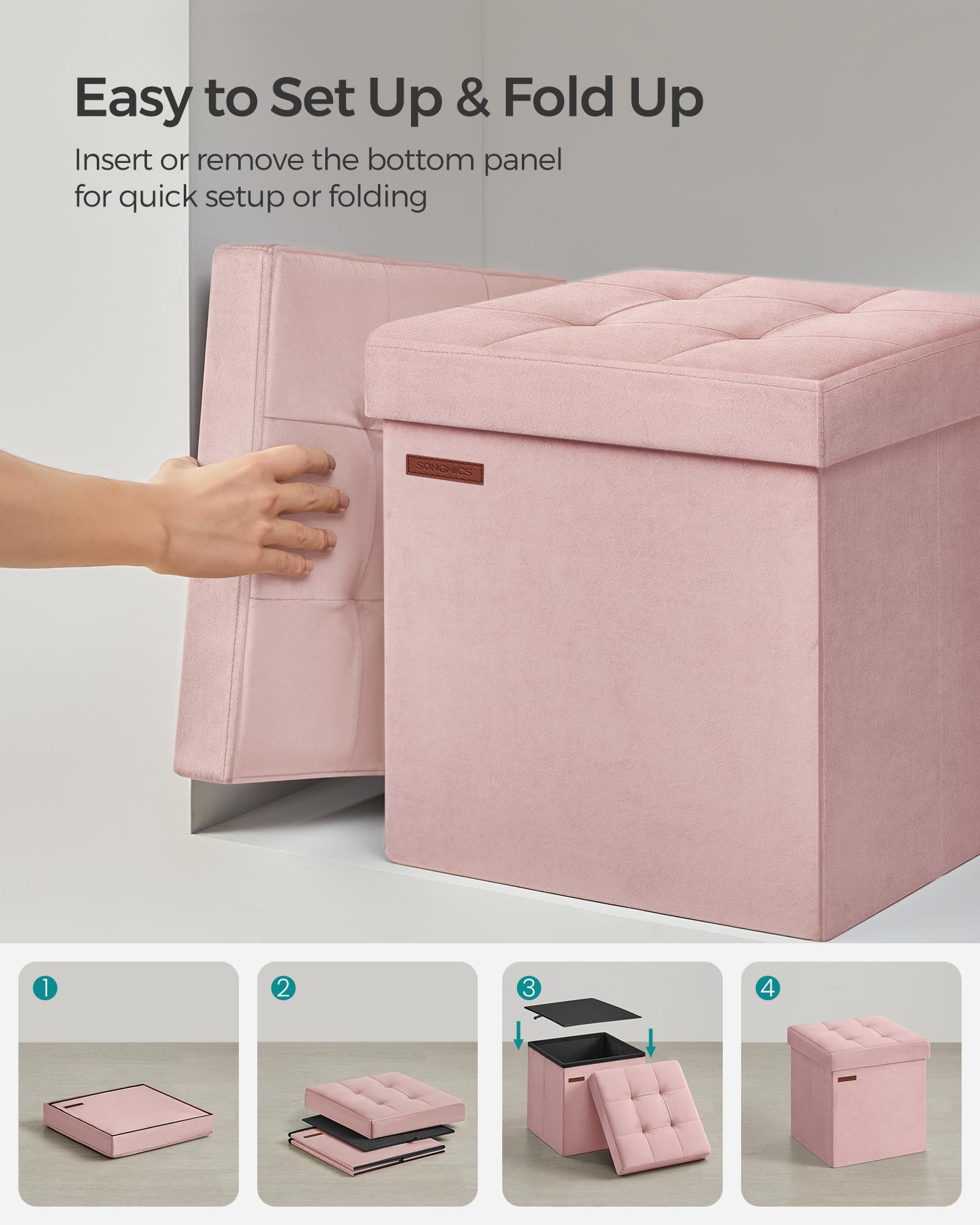 Small Storage Ottoman