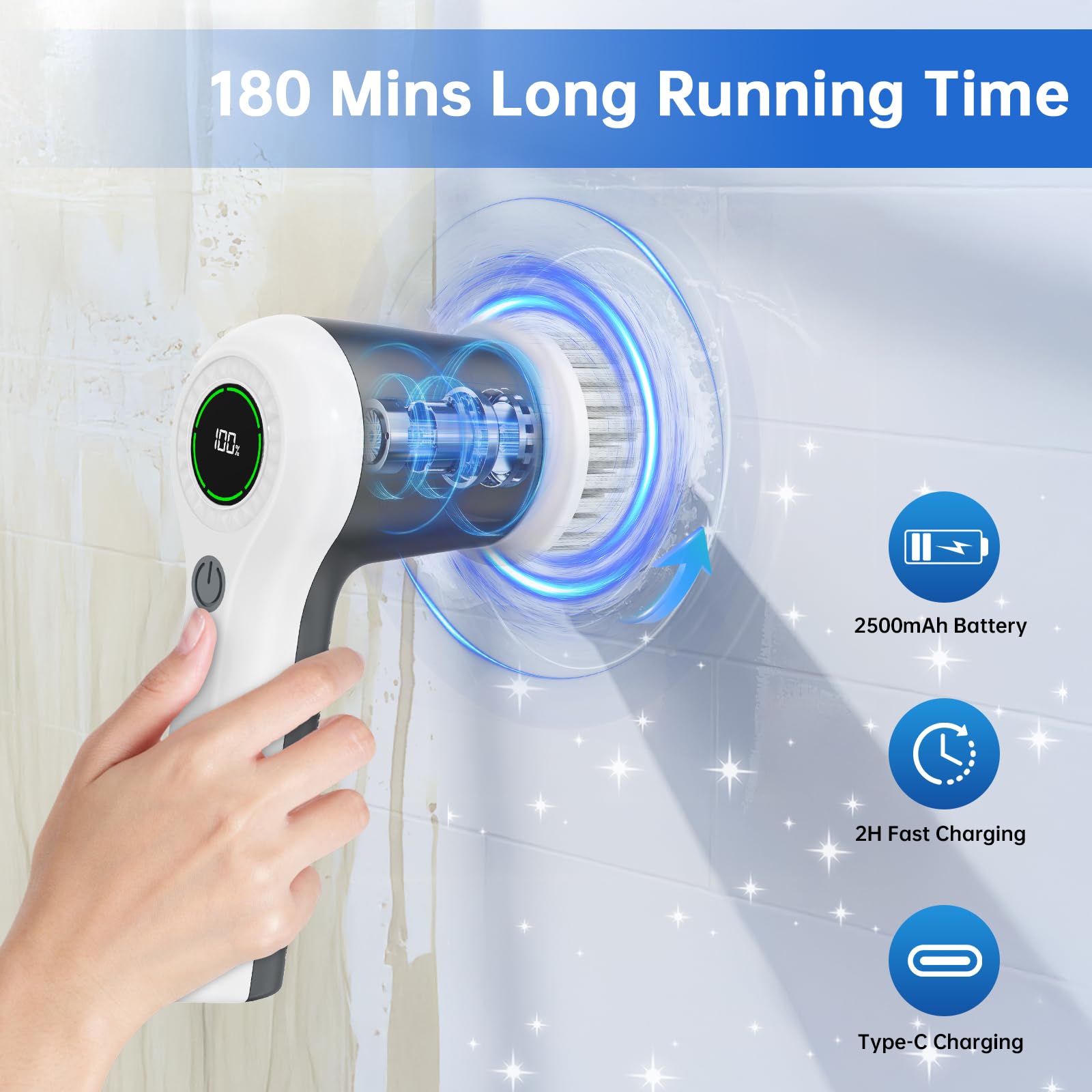 Electric Spin Scrubber
