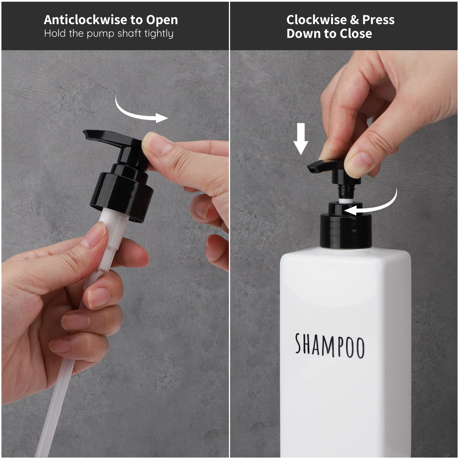 Plastic Soap Dispenser (3 Count)