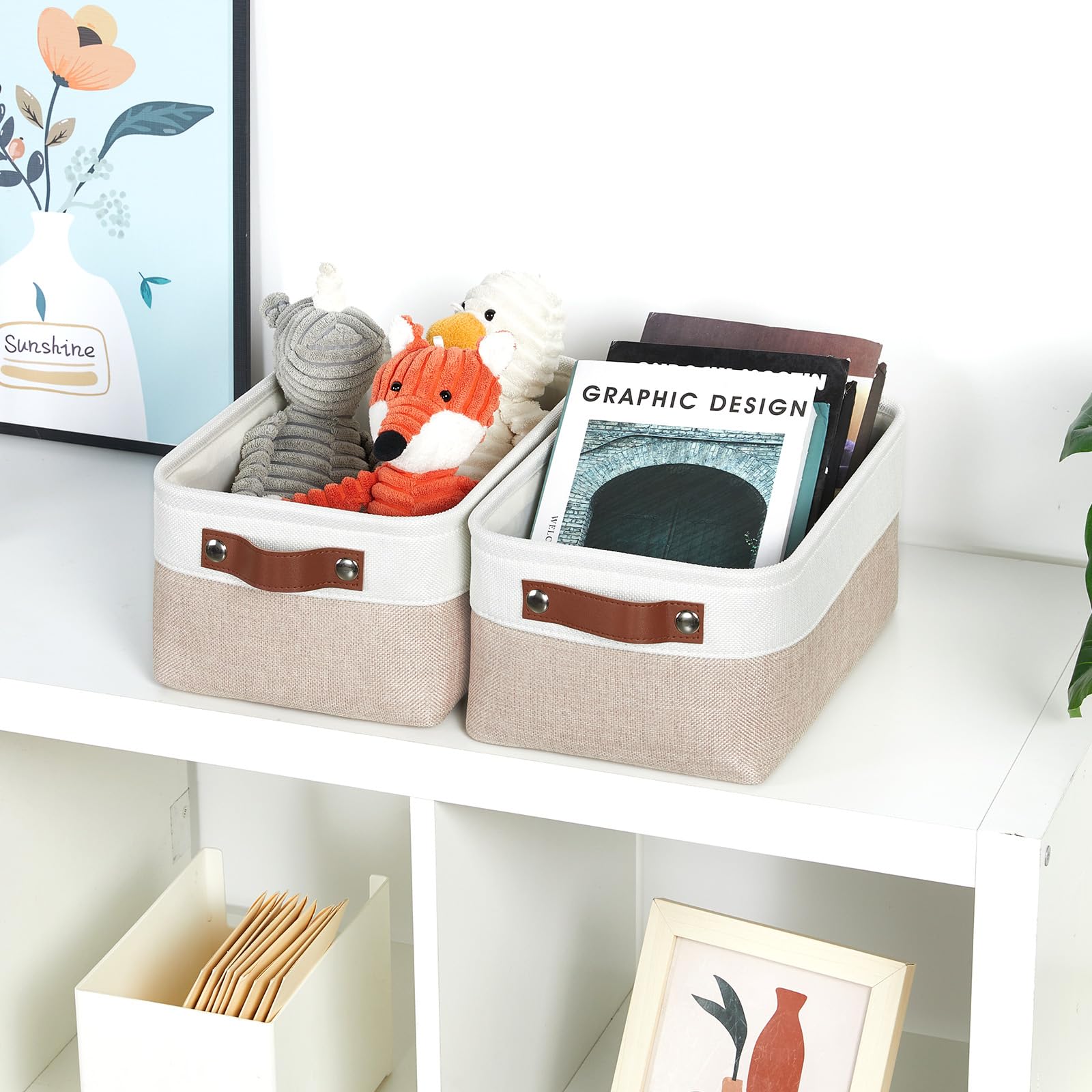 Collapsible Fabric Storage Bins (2 Count)
