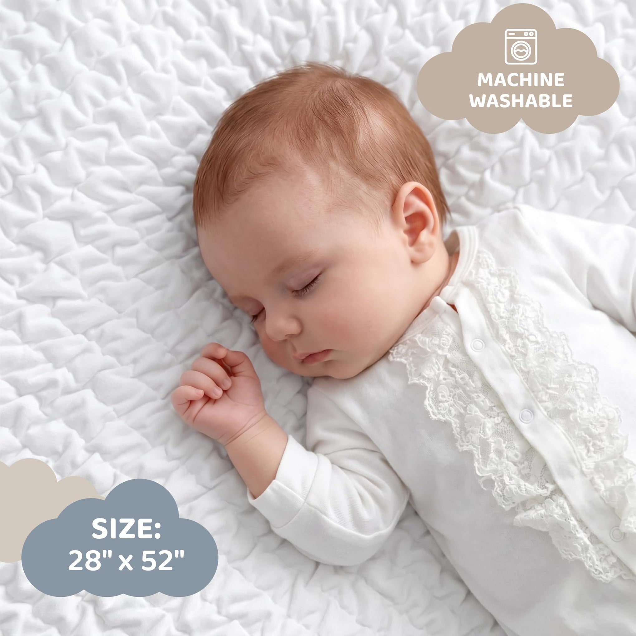 PAULATO BY GA.I.CO Waterproof Crib Mattress Protector