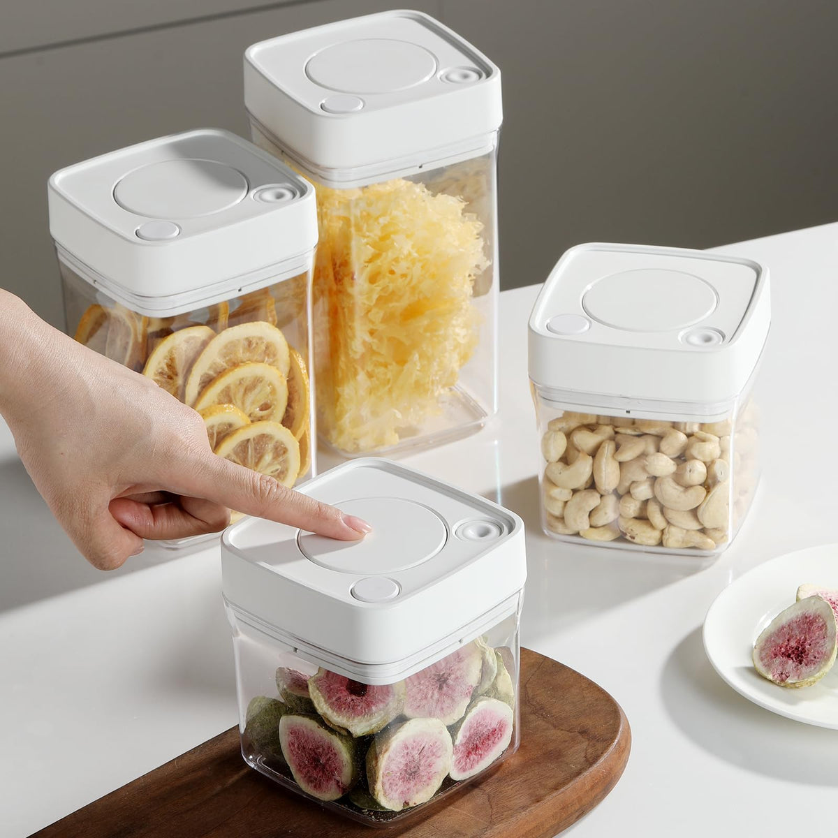 Manual Vacuum Jar With One
