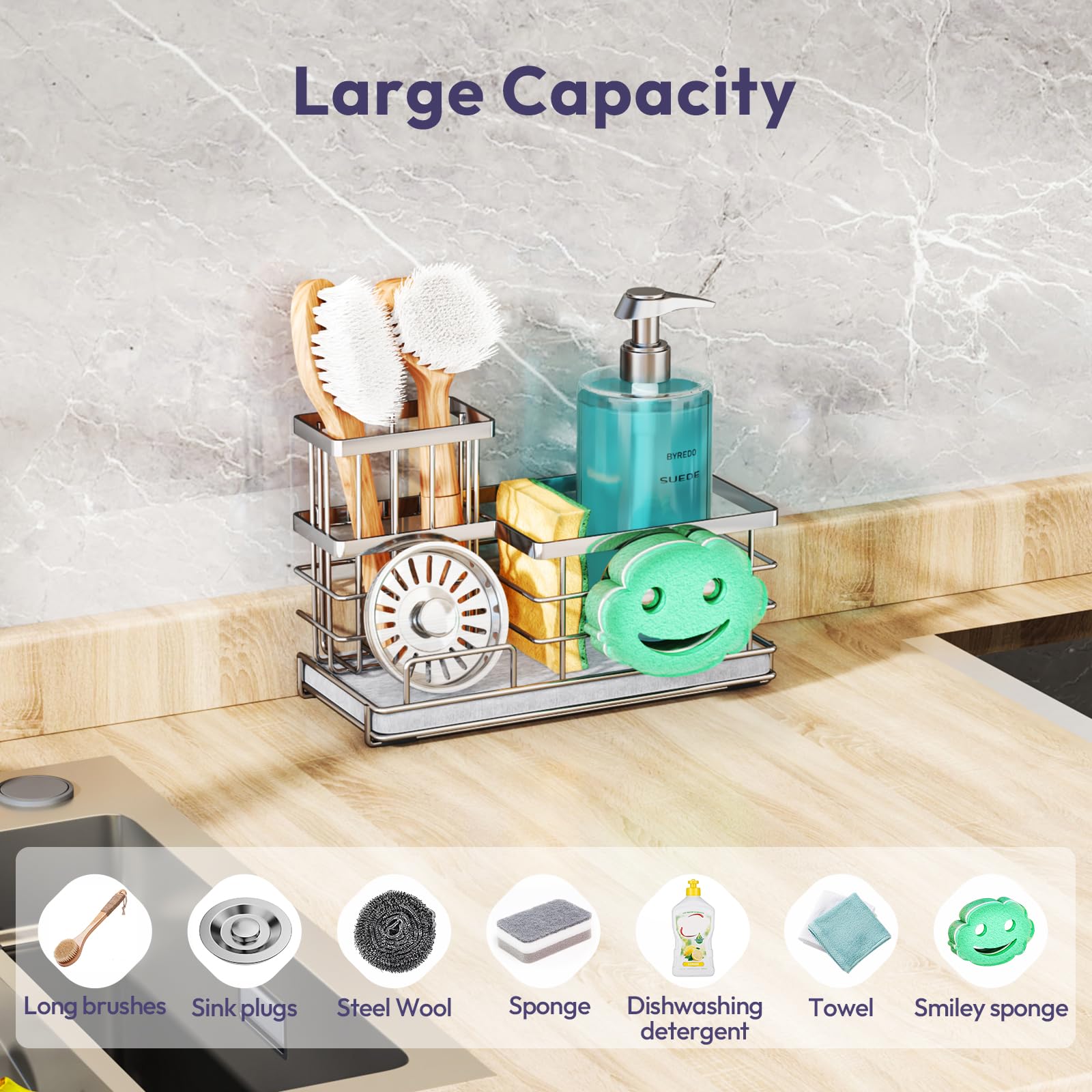 Kitchen Sink Caddy Organizer